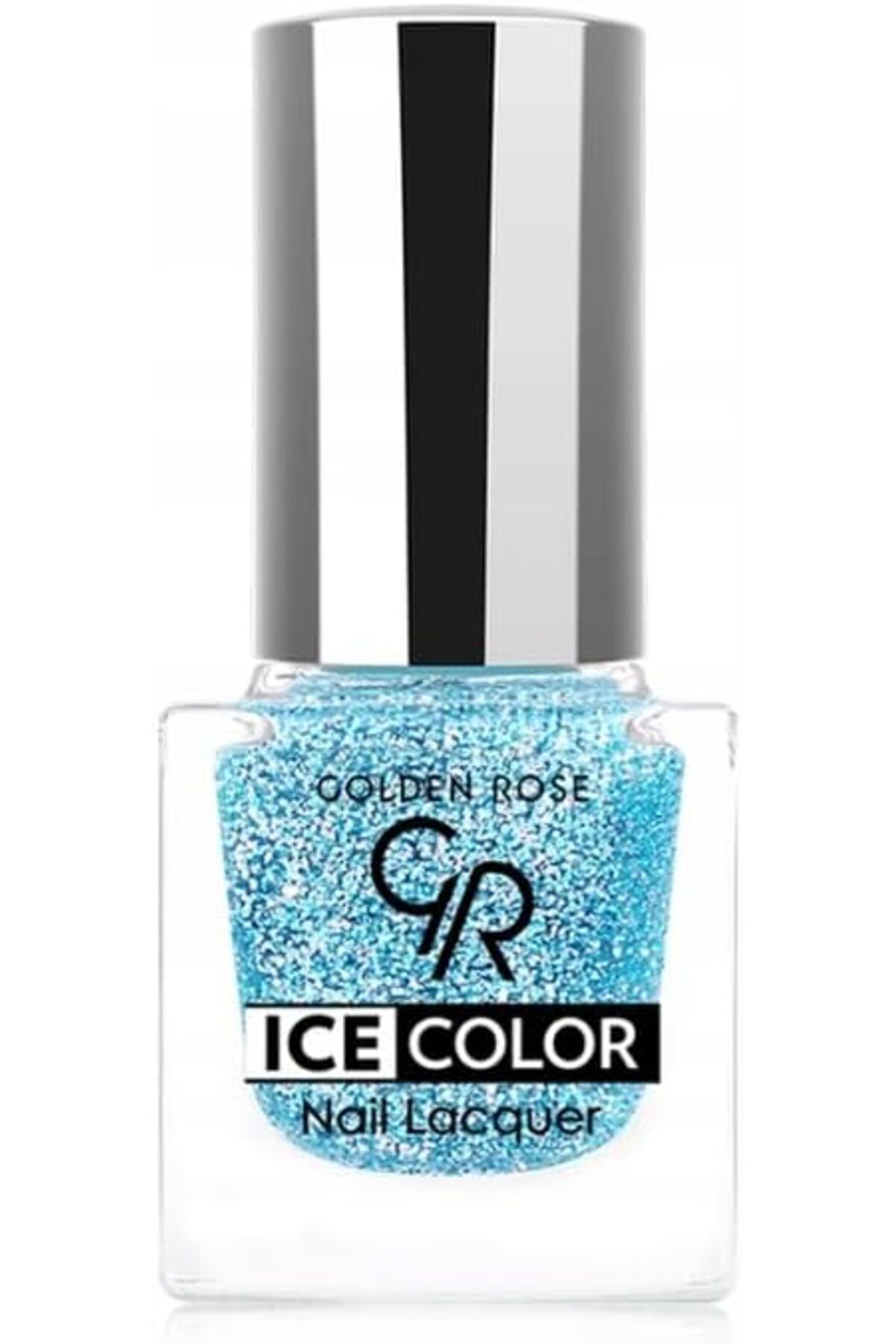 Golden Rose Ice Color Nail Lacquer Glitter No:222 - Oje