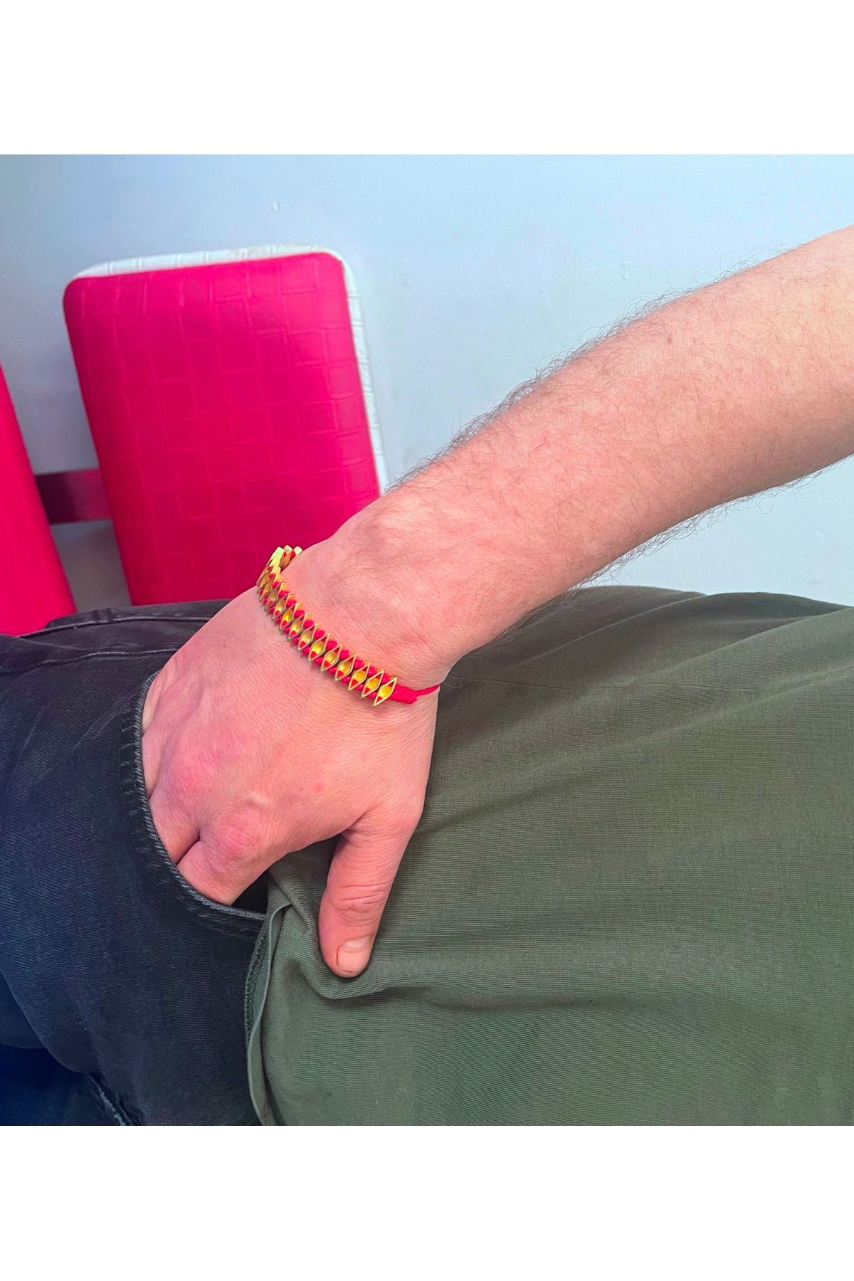 SU Unisex Bronz Bileklik Kadın