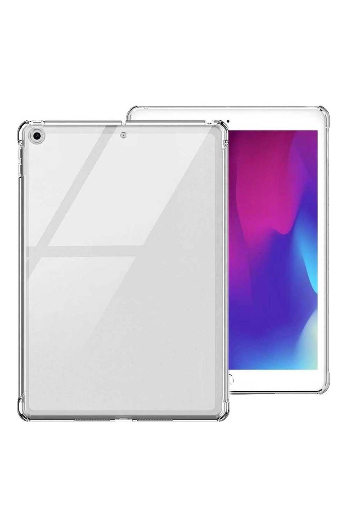 Smart Tech Apple iPad 5 Nesil / 6 Nesil Shock Darbe Emici Şeffaf Tablet Kılıfı