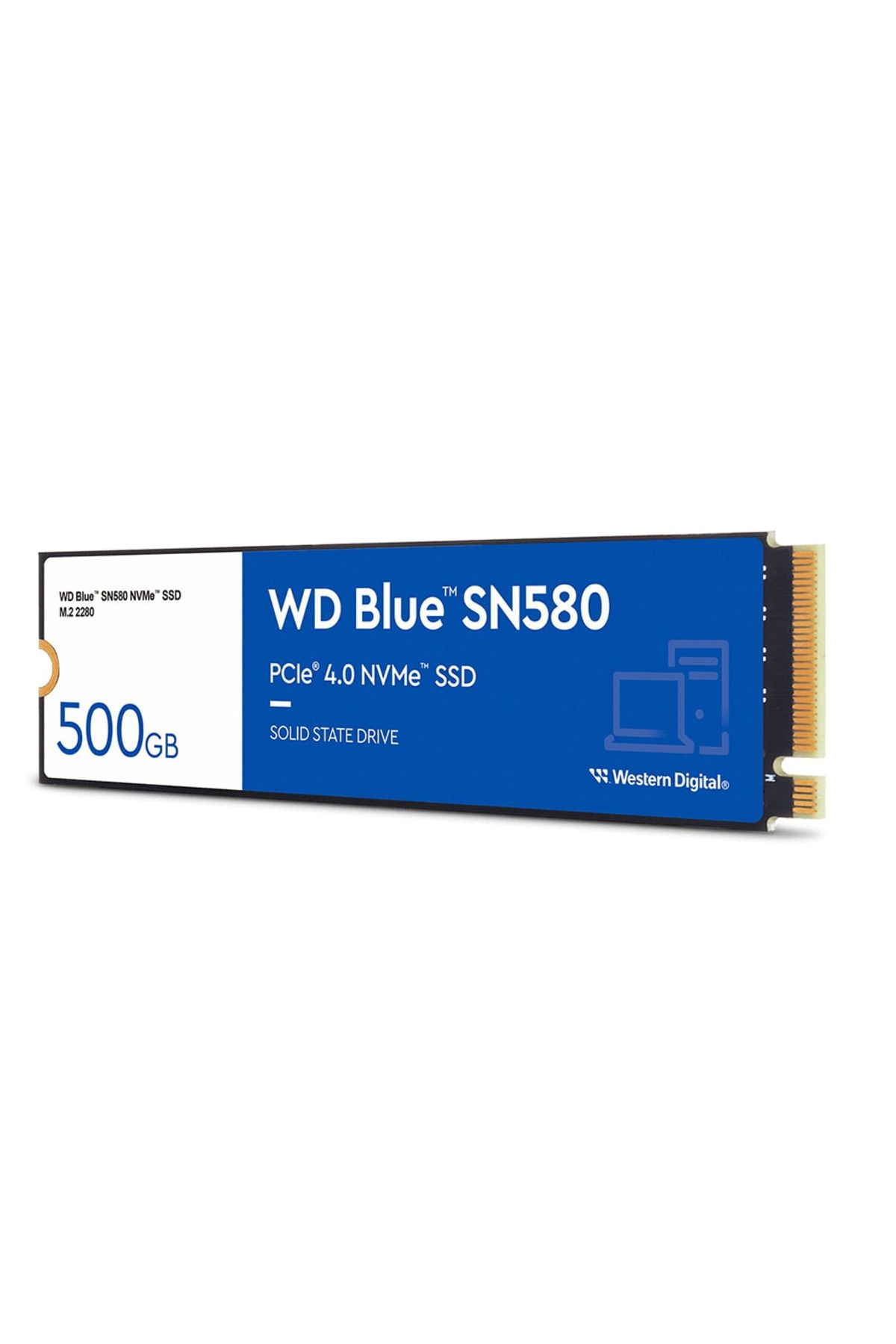 WESTERN DIGITAL WD Blue SN580, WDS500G3B0E, 500GB, 4000/3600, Gen4, NVMe PCIe M.2 2280, SSD