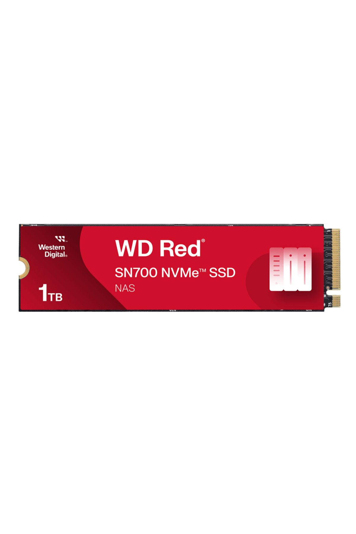 WESTERN DIGITAL WD Red SN700, WDS100T1R0C, 1TB, 3430/3000, SERVER ve NAS için Enterprise, Gen3, NVMe PCIe M.2 2280,