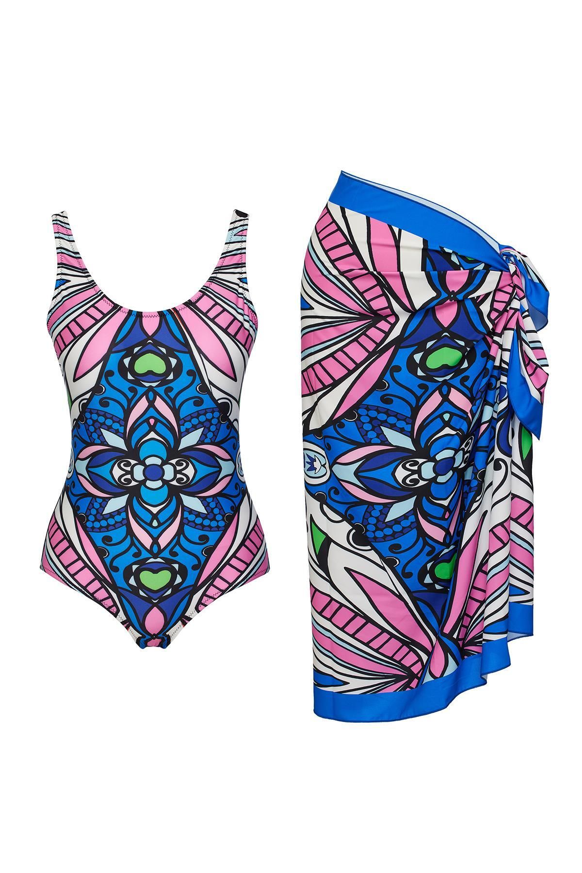 SAILOR moda Pareolu Bisiklet Yaka Mayo
