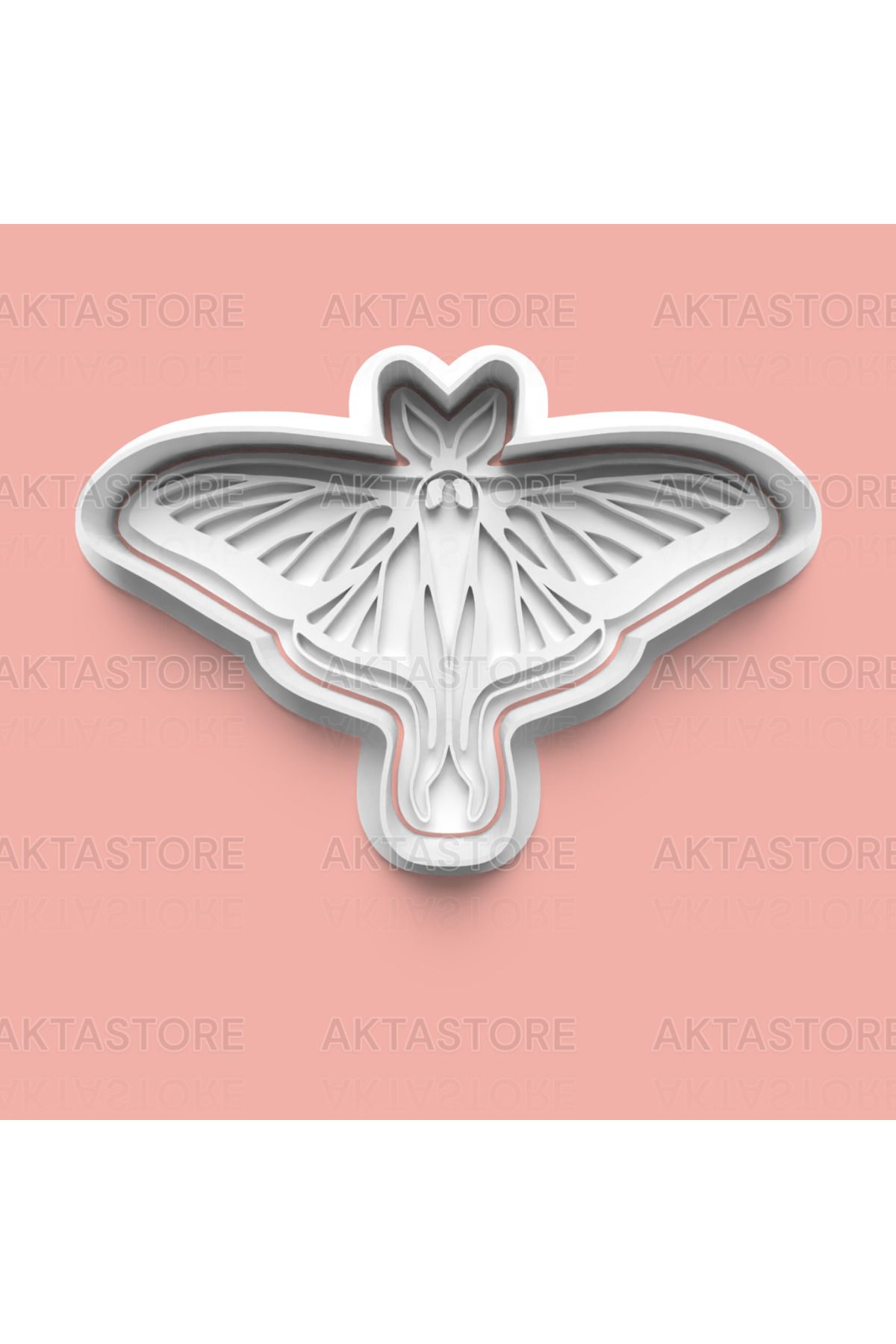 AKTASTORE Desenli Kanat Kurabiye Kalıbı