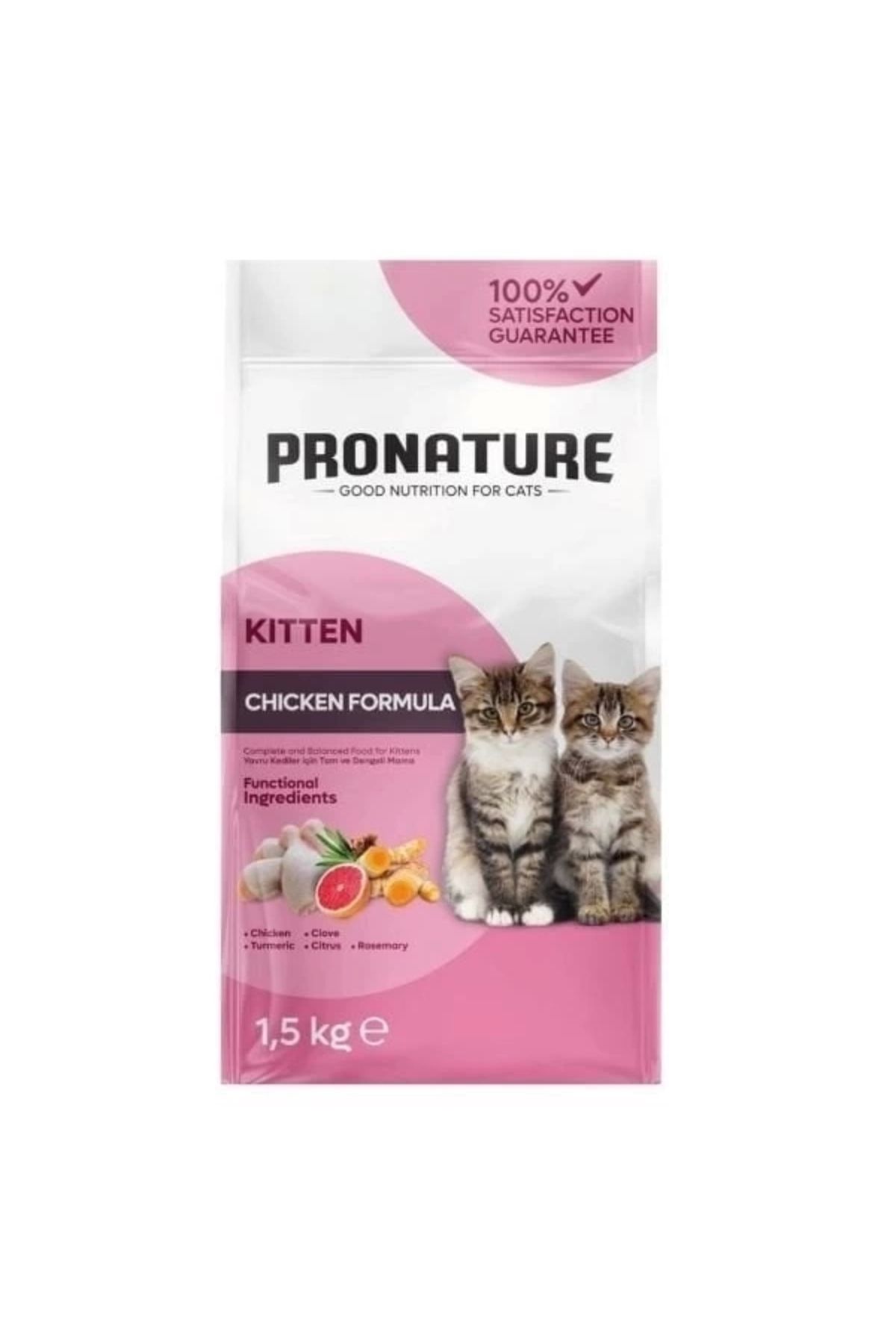 YNT İthalat Pronature Kitten Tavuklu ve Pirinçli Yavru Kedi Maması 10 Kg