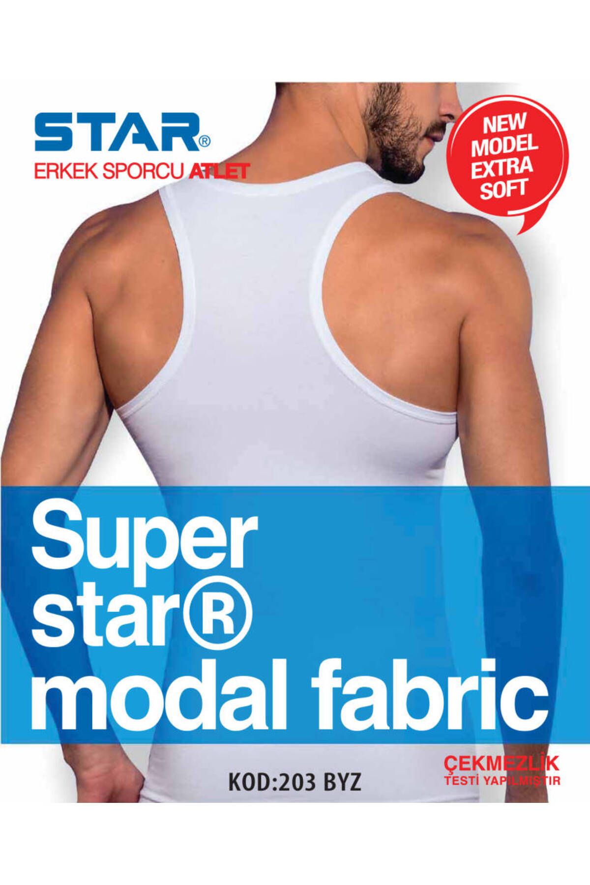 Star 3 LÜ ERKEK MODAL SPORCU ATLET