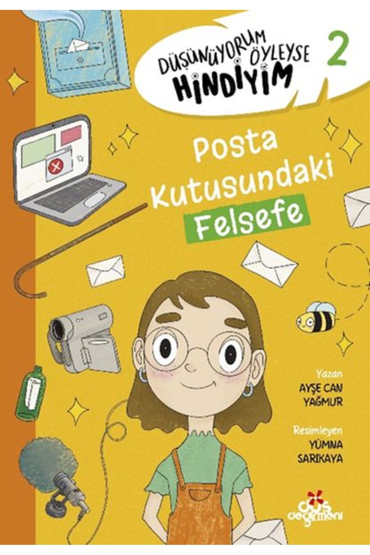 Düş Değirmeni Kitaplığı Düşünüyorum Öyleyse Hindiyim 2 - Posta Kutusundaki Felsefe