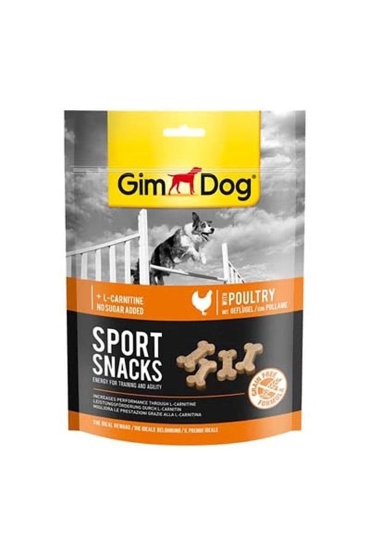 YNT İthalat Gimdog Sportsnacks Tavuklu Köpek Ödül Maması Tablet 150 Gr
