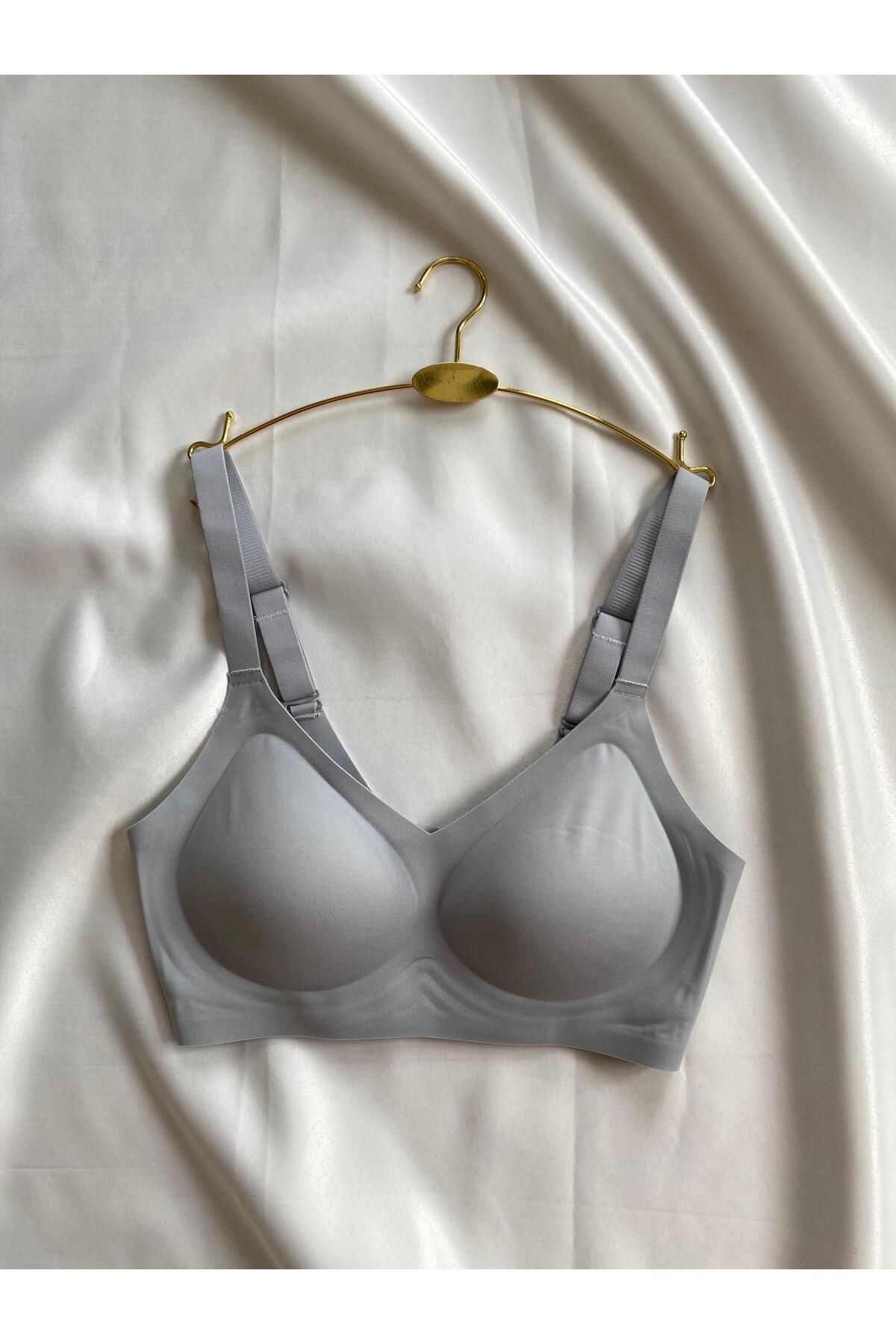 Nessa Lingerie Balensiz Dikişsiz Lazer Kesim Çıkarılabilir Pedli Sütyen