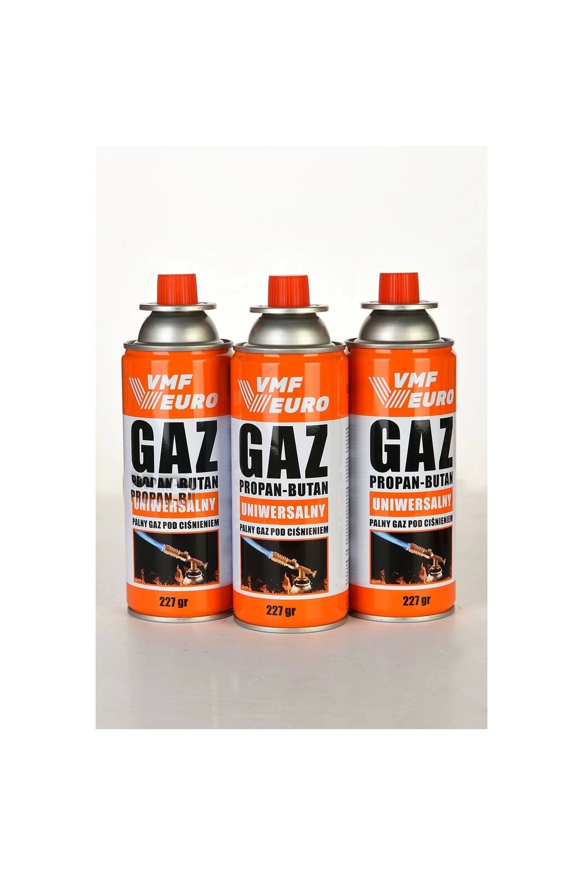 No8 Home Remtas Vmf Eurogaz Kamp Ocak Gazı Valfli Kartuş 227gr - 3 Adet