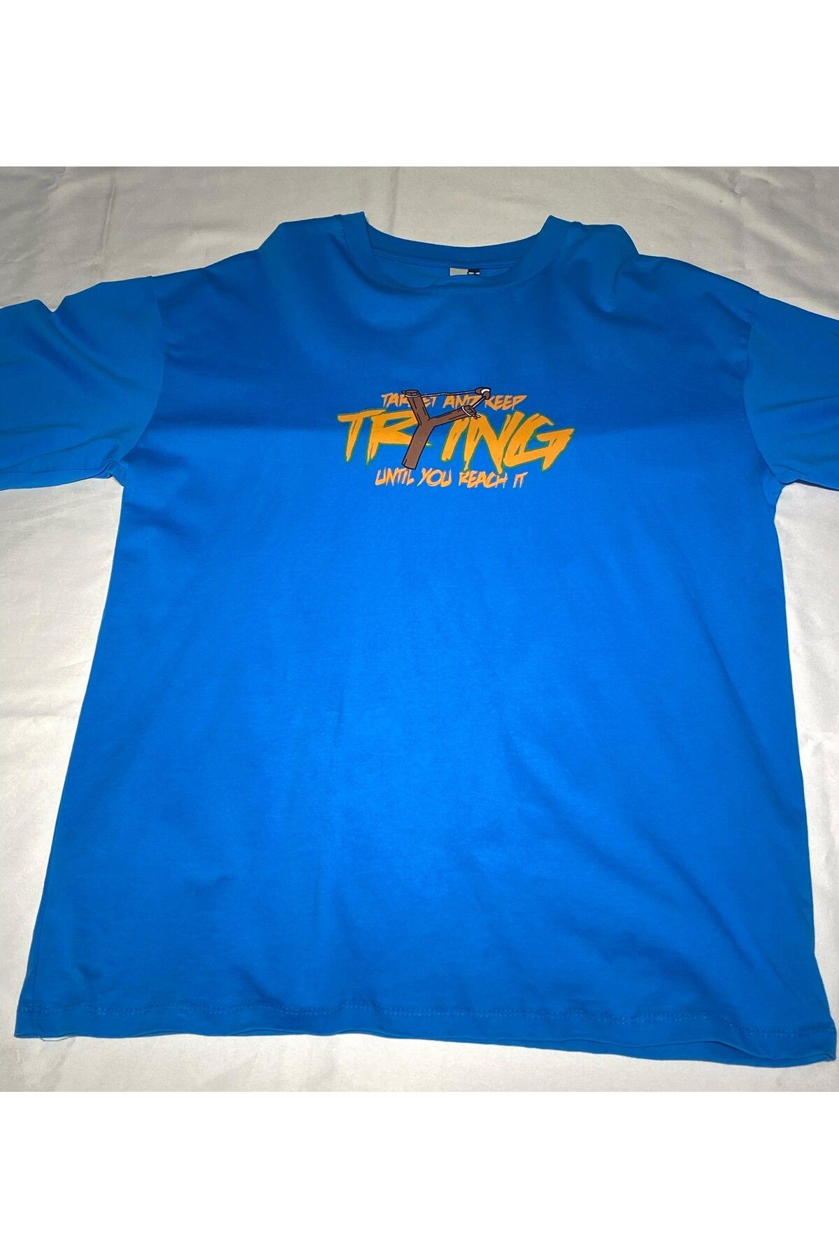 Plus Eighteen P18 TSHIRT MAVİ EL BARTO SIMPSON SAPAN BASKILI