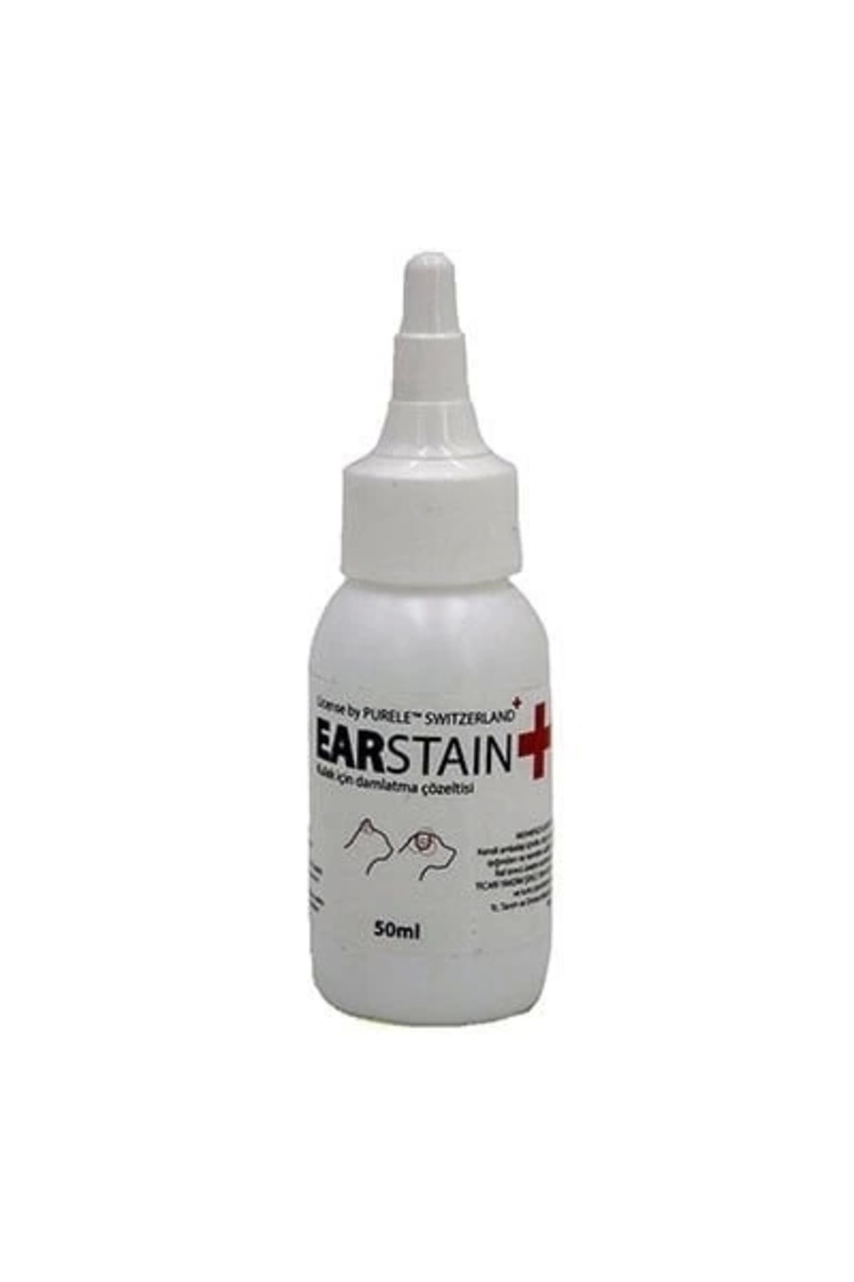 YNT İthalat Purele Ear Stain Kedi ve Köpek Kulak Temizleme Spreyi 50 Ml