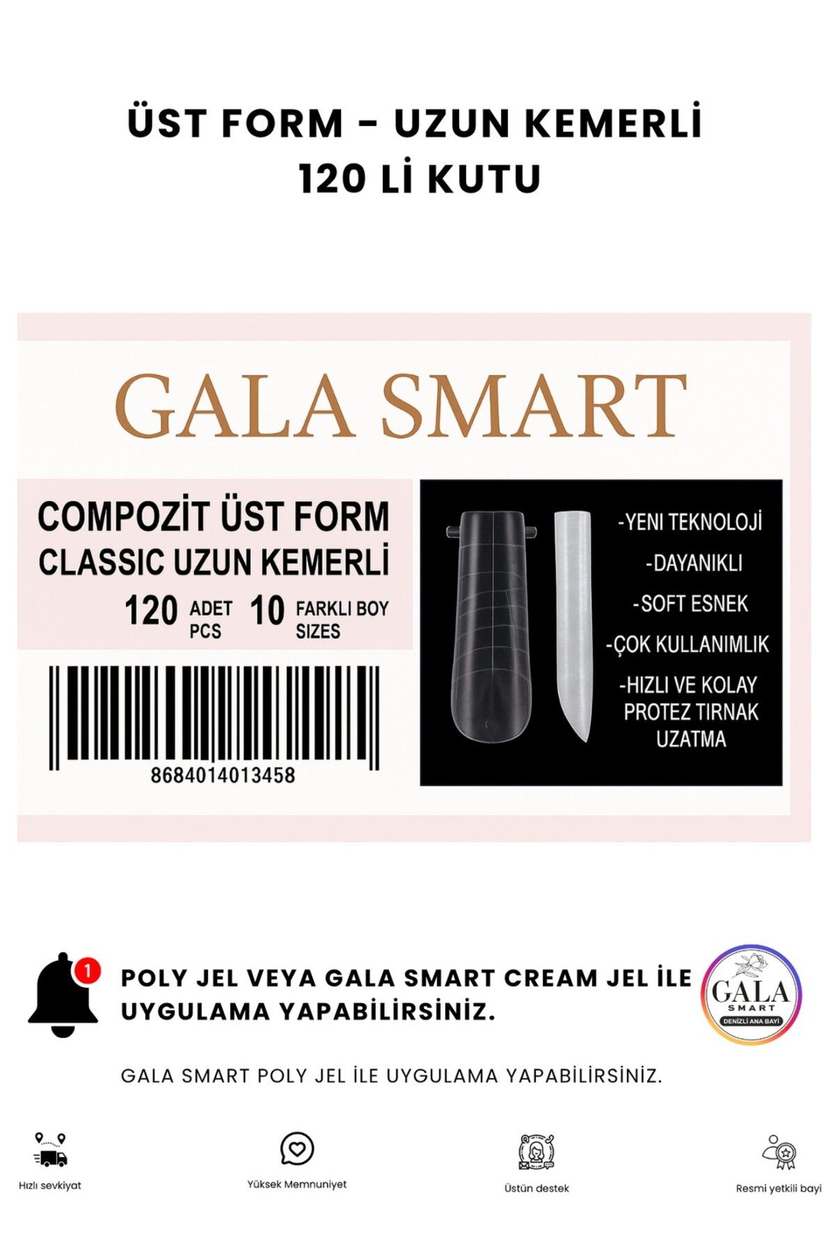 gala smart Üst Form Dual Form Tips