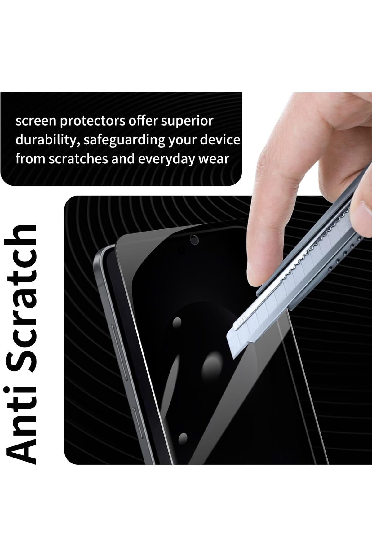 aheaks Realme C75 Hayalet Ekran Koruyucu Nano Cam - Kamera Kısmı Açık