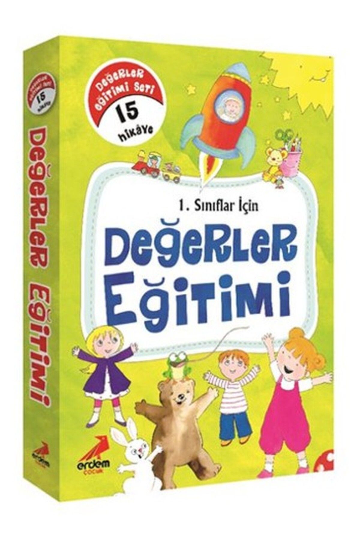 Erdem Yayınları 1. Sınıflar İçin Değerler Eğitimi Dizisi (15 Kitap Takım)