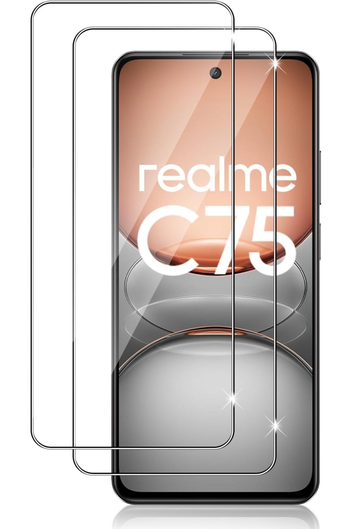 aheaks Realme C75 Nano Ekran Koruyucu Nano Cam - Extra Şeffaf
