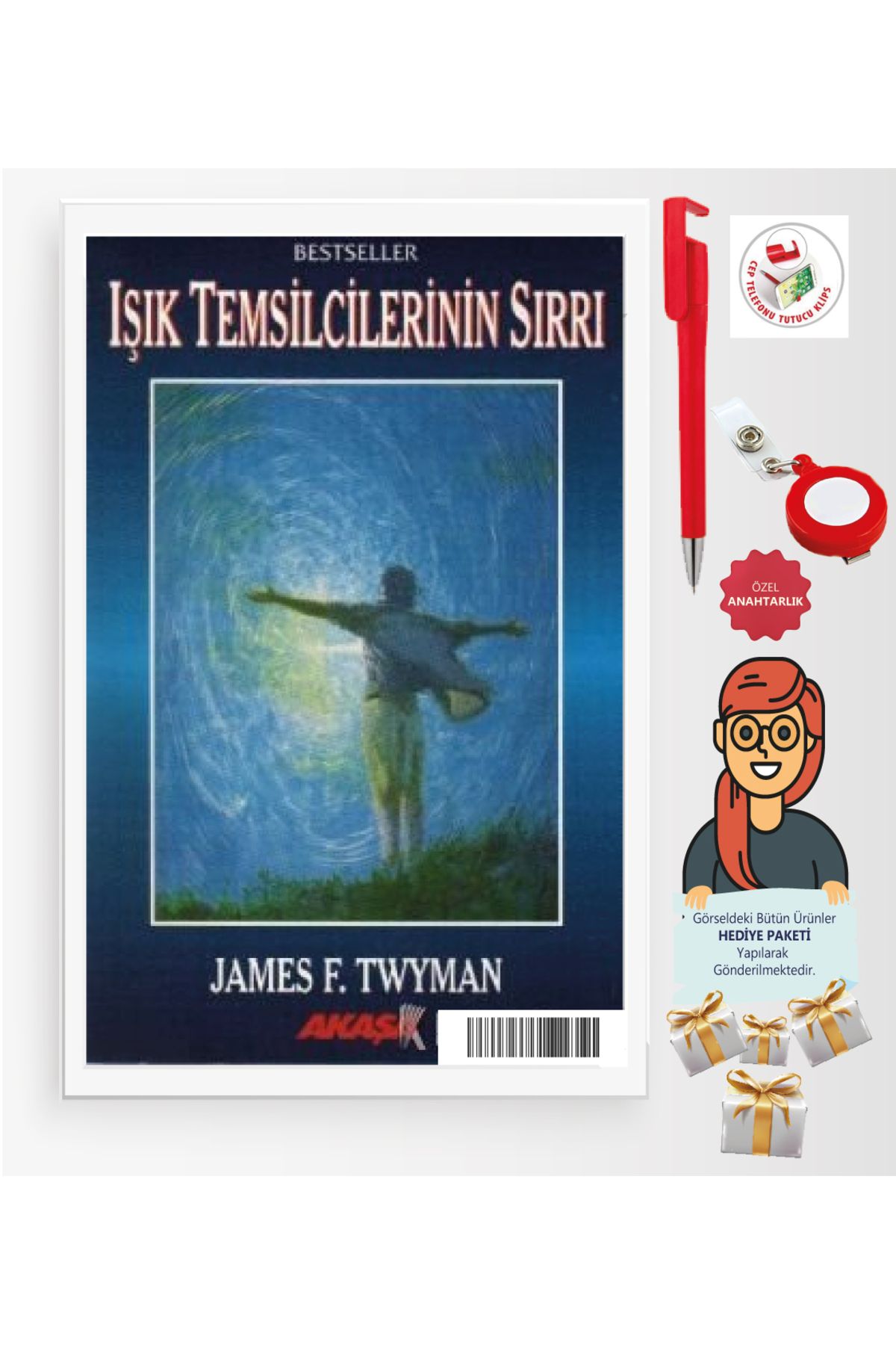 Akaşa Yayınları Maje Hediye+Işık Temsilcilerinin Sırrı(James F, Twyman)-Bireysel Gelişim-Akaşa Kitap
