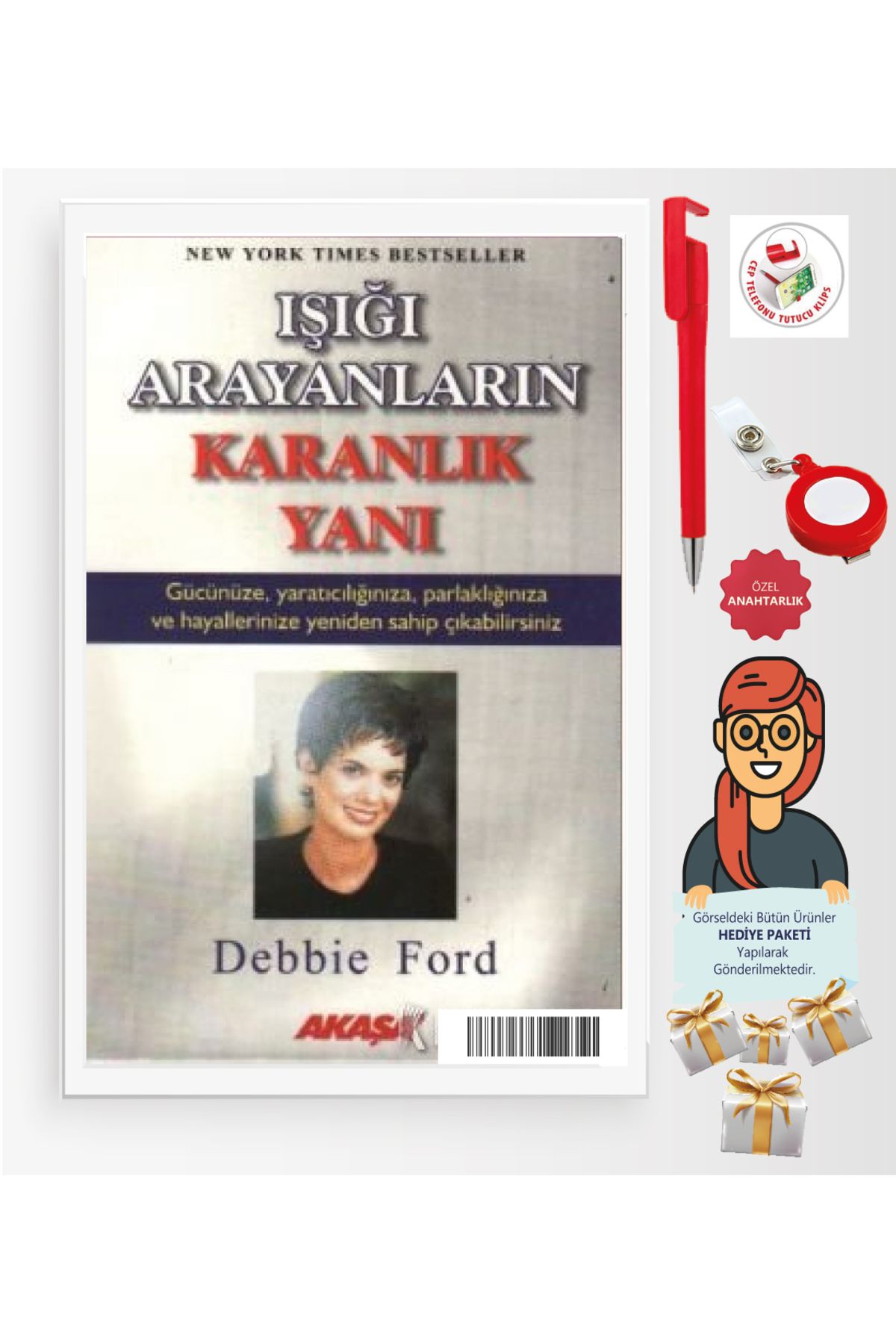 Akaşa Yayınları Maje Hediye+Işığı Arayanların Karanlık Yanı-yeni kitap-(DEBBİE FORD)- Akaşa-Bireysel Gelişim