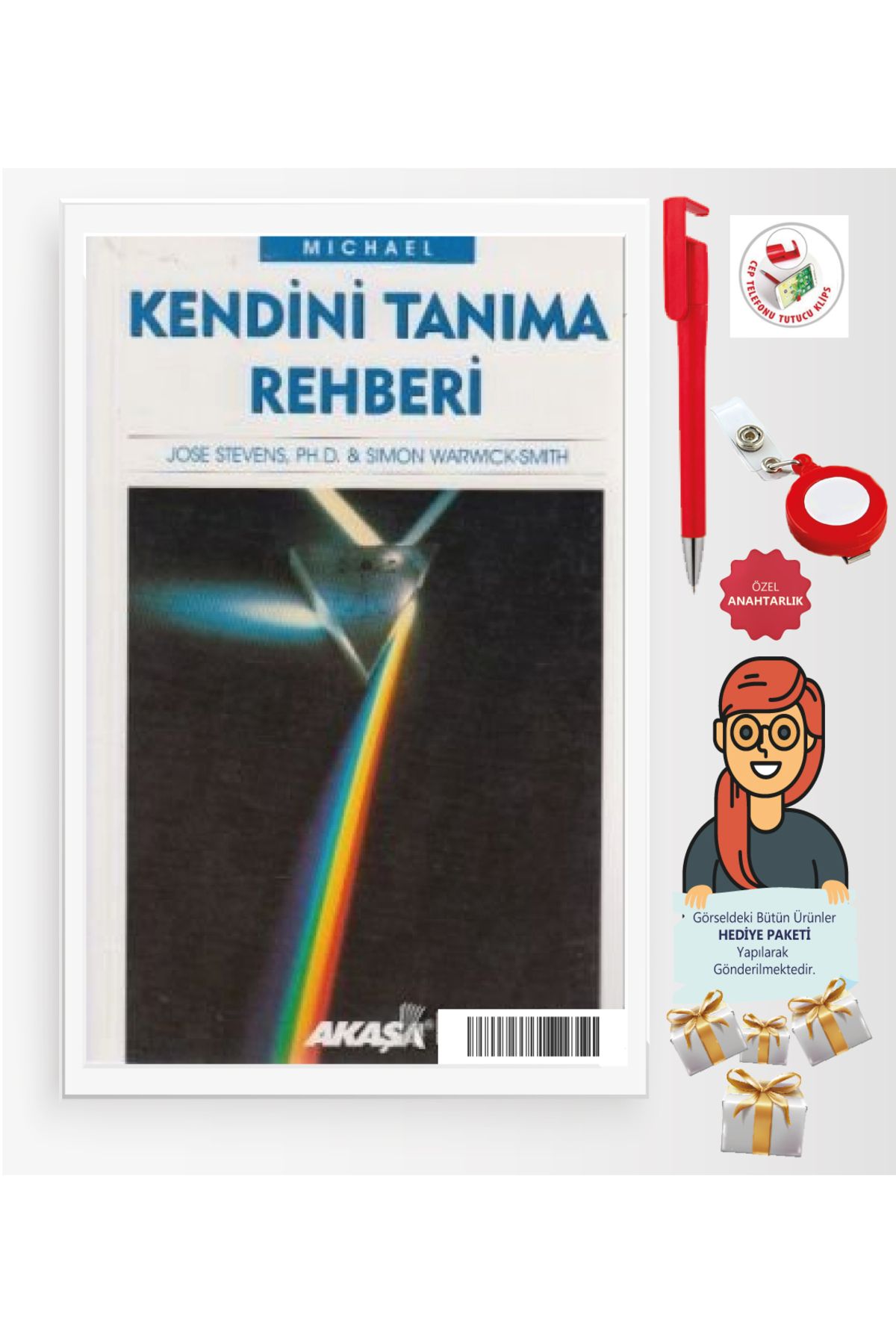 Akaşa Yayınları Maje Hediye+Kendini Tanıma Rehberi(Jose Stevens)-Bireysel Gelişim-Akaşa Kitap