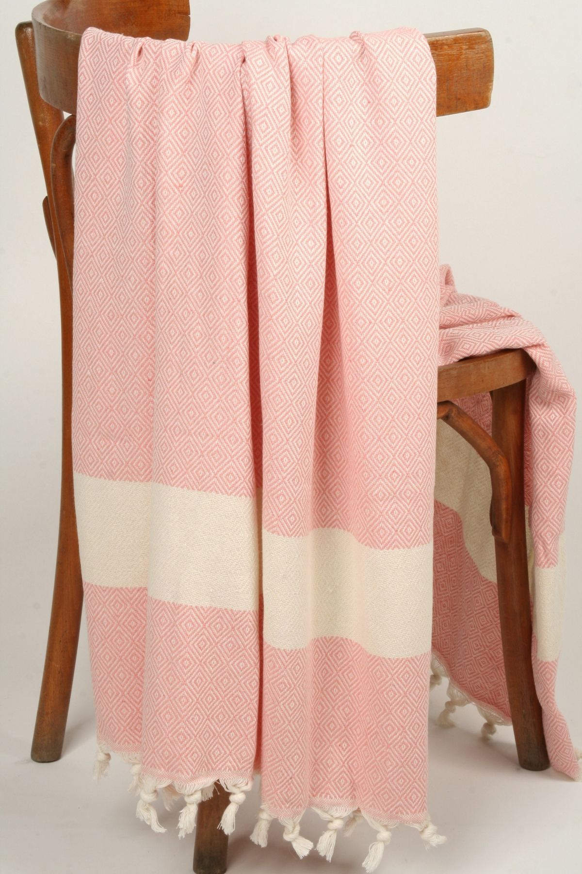 İKBAL TEXTILE Candy Dokuma Plaj Havlusu/Peştemal (%100 Pamuk)
