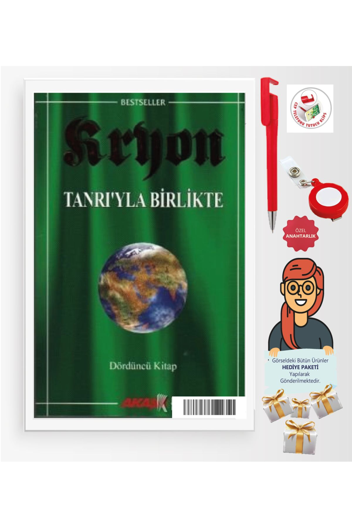 Akaşa Yayınları Maje Hediye+Kryon: 4, Kitap Tanrı’yla Birlikte(Lee Carroll)-Bireysel Gelişim-Akaşa Kitap