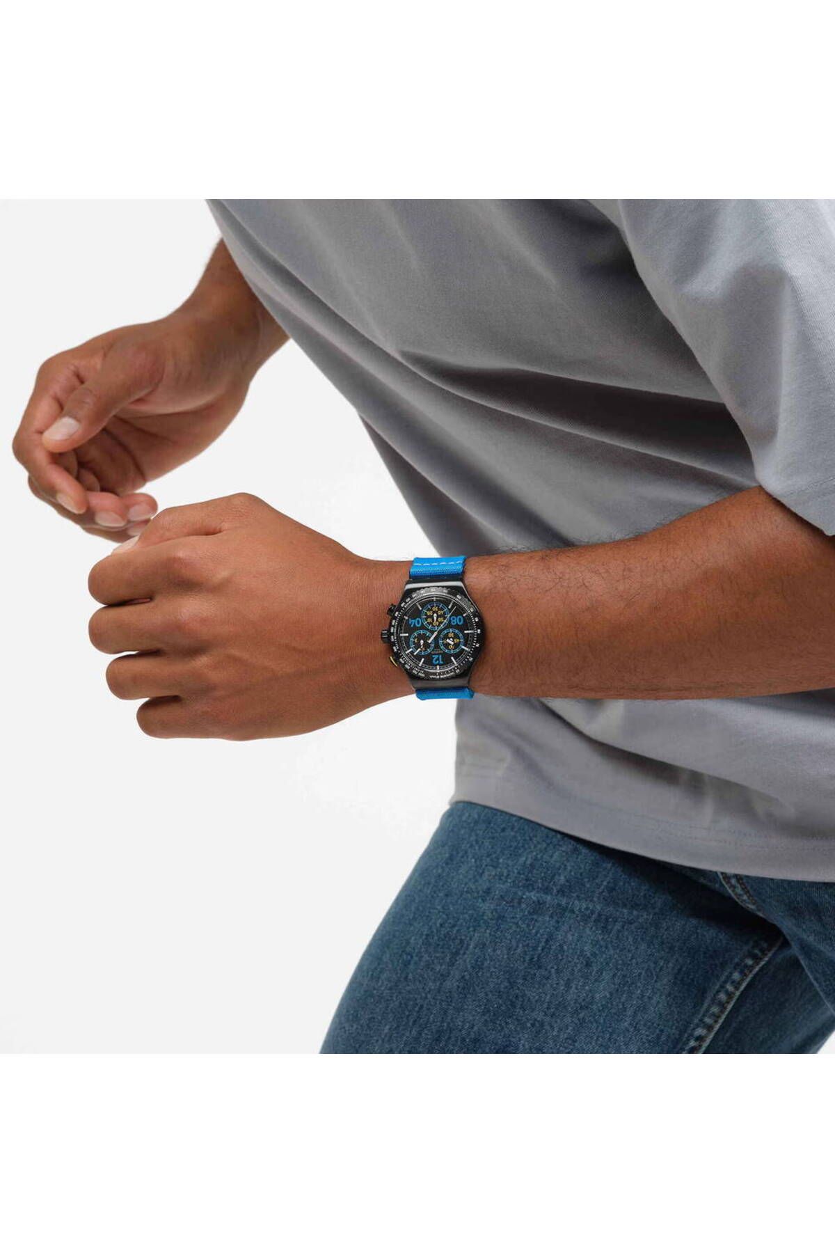 Swatch-Yvb100 Men's Watch 4