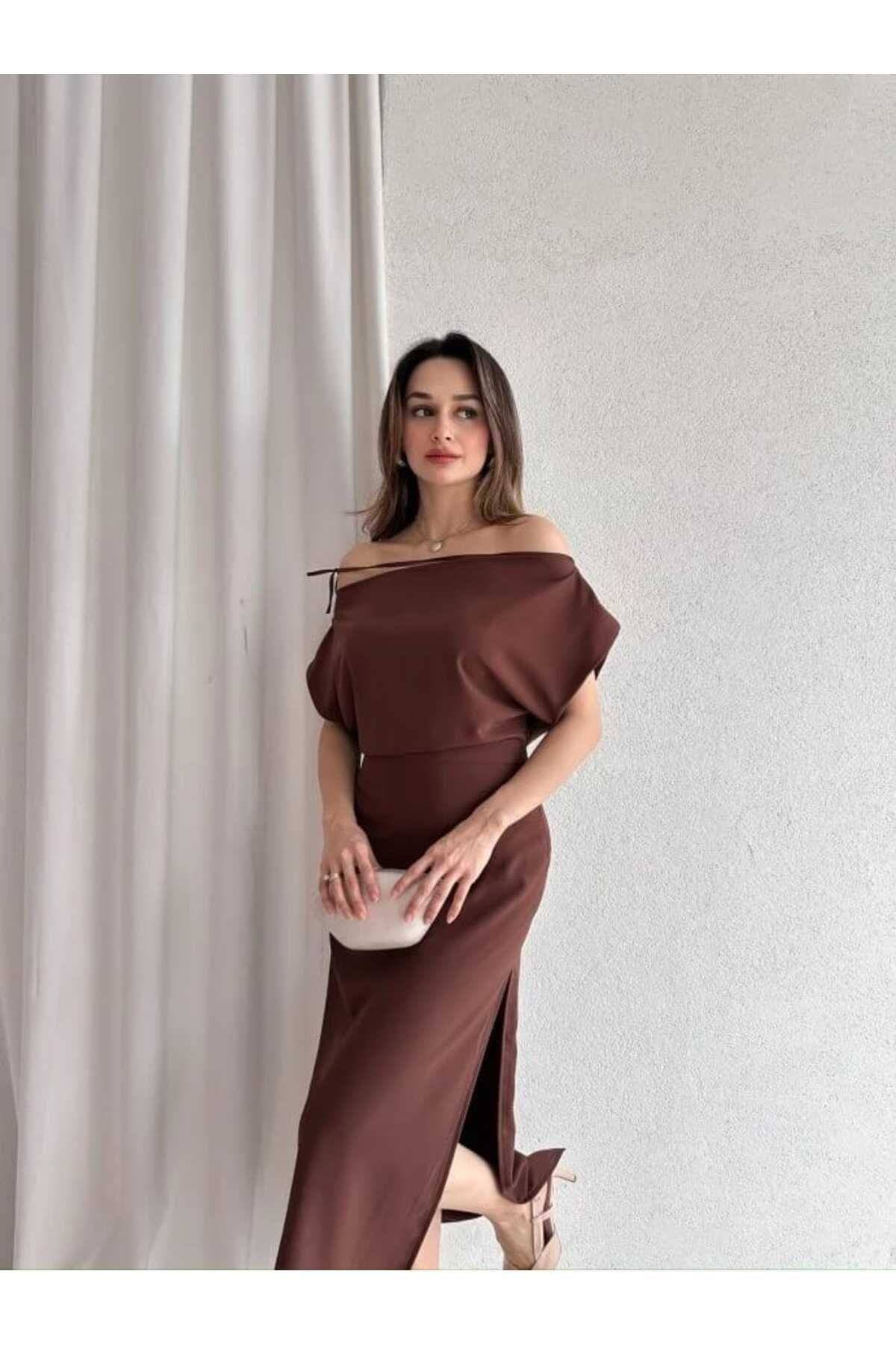 MODA DURAĞI ALİX Midi Elbise