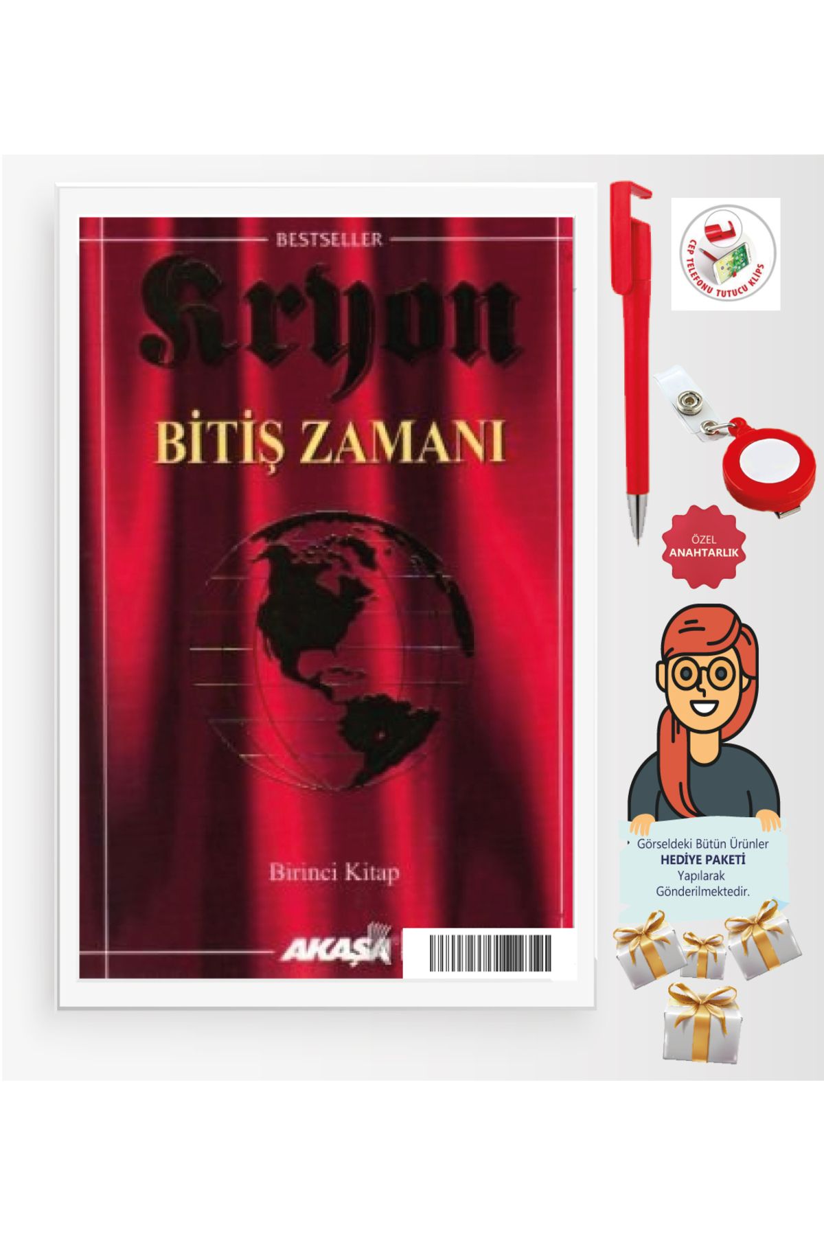 Akaşa Yayınları Maje Hediye+Kryon: 1, Kitap Bitiş Zamanı(Lee Carroll)-Bireysel Gelişim-Akaşa Kitap