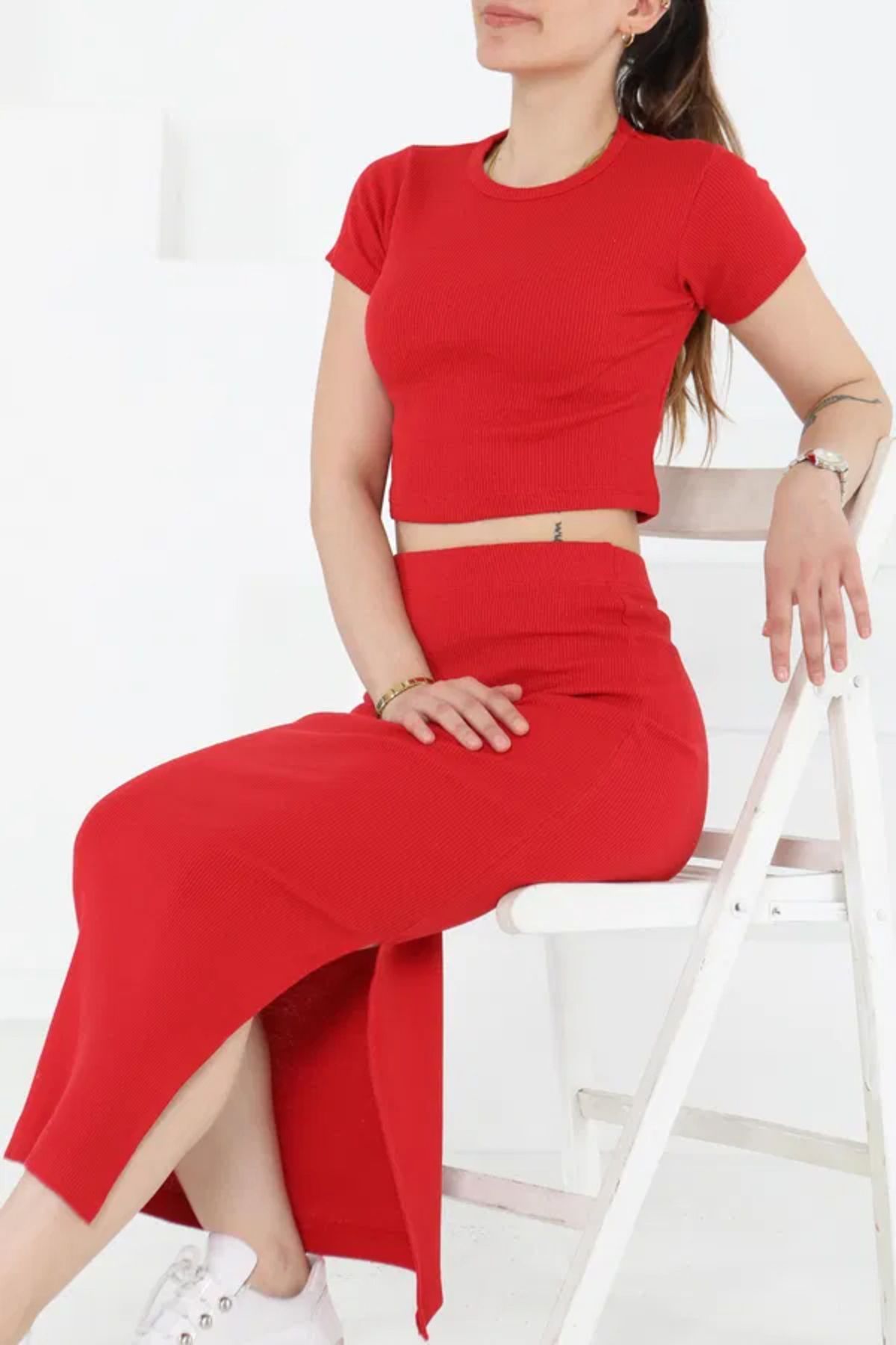 Butik Kısa Kollu İkili Takım