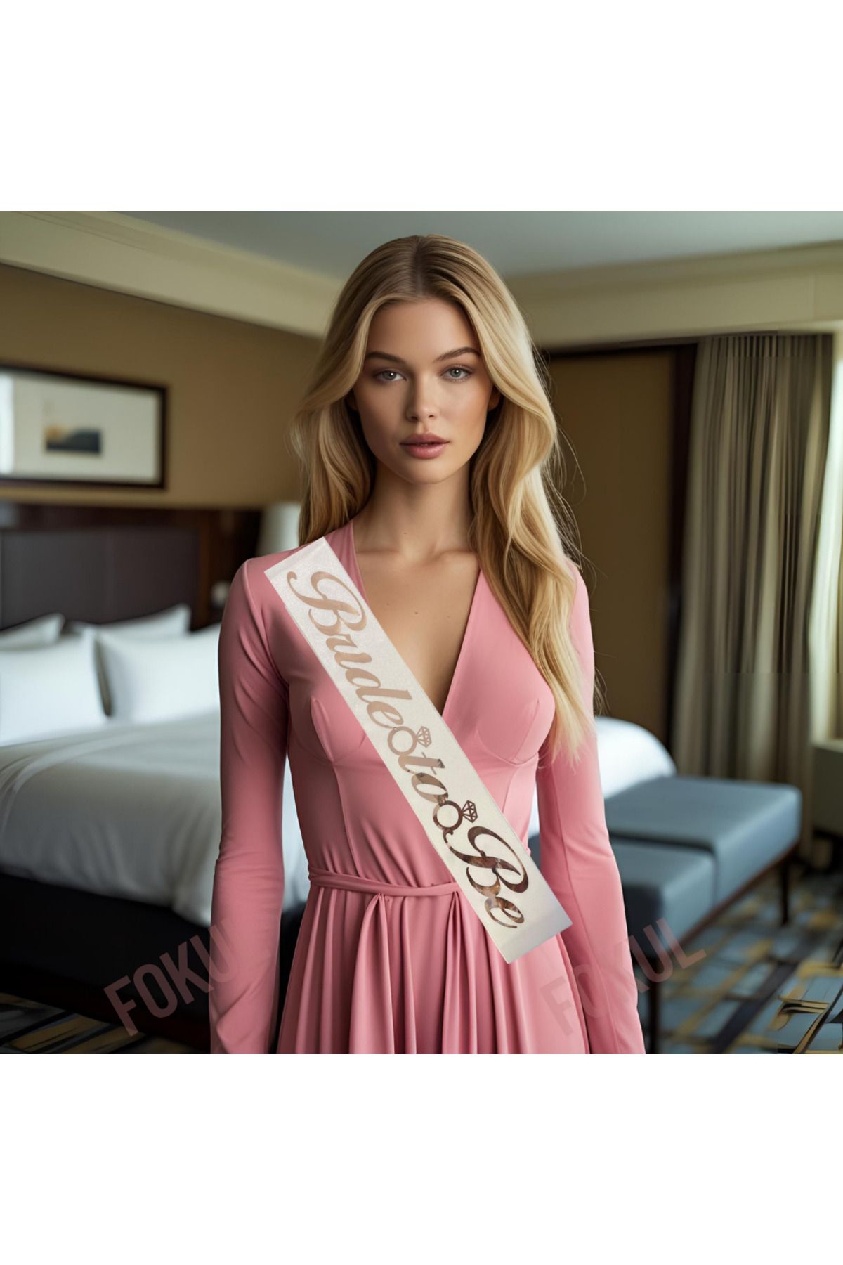 FOKUL Bride To Be Yazılı Kuşak Bekarlığa Veda Partisi Konsepti Bride Parti Aksesuarı