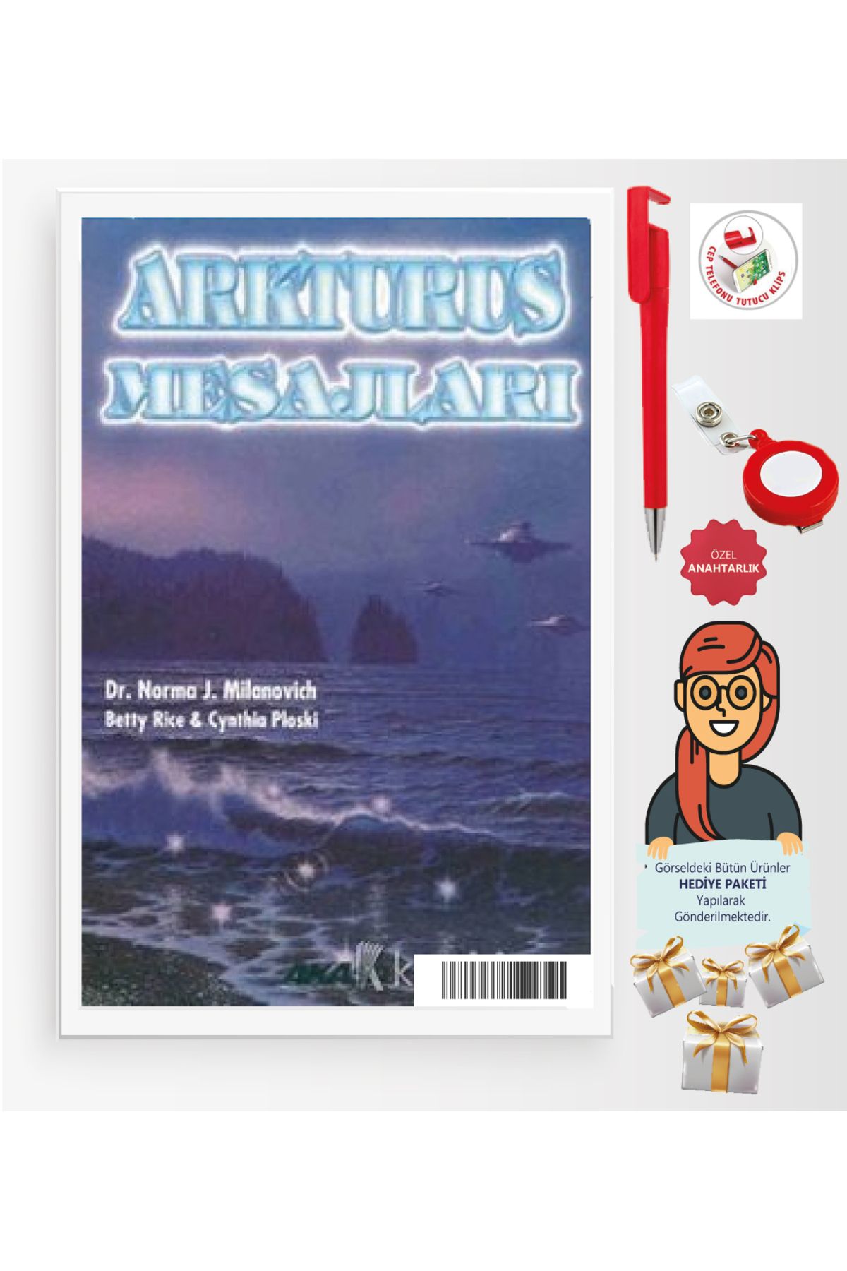 Akaşa Yayınları Maje Hediye+Arkturus Mesajları(Norma J, Milanovich)-Bireysel Gelişim-Akaşa Kitap