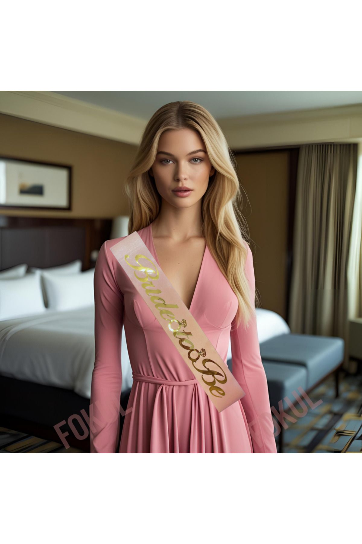 FOKUL Bride To Be Yazılı Kuşak Bekarlığa Veda Partisi Konsepti Bride Parti Aksesuarı