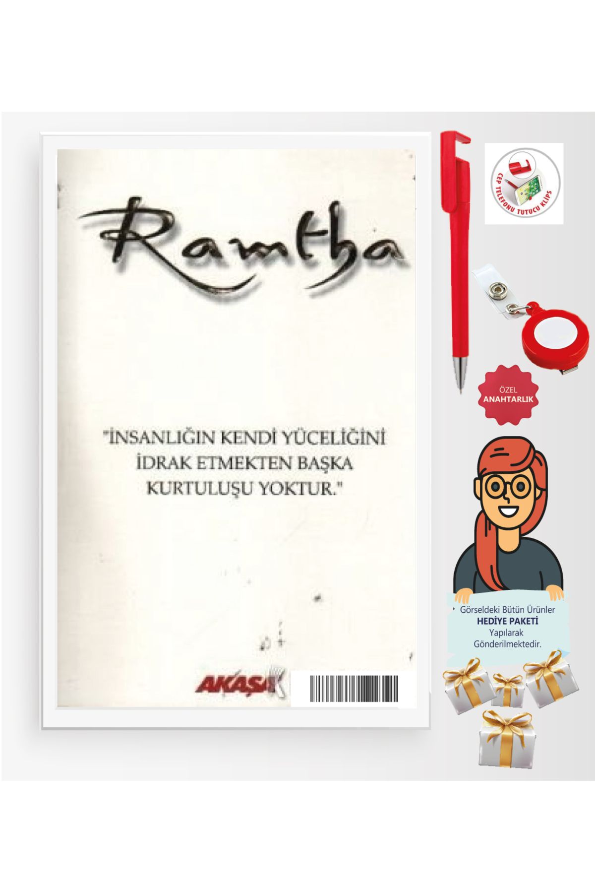 Akaşa Yayınları Maje Hediye+Ramtha Beyaz Kitap(Steven Lee Weinberg)-Bireysel Gelişim-Akaşa Kitap