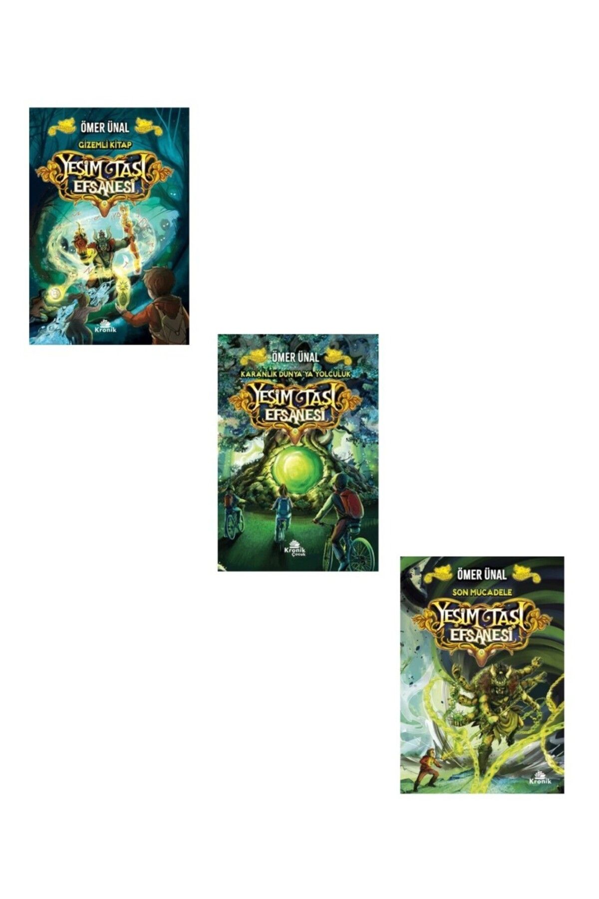 Kronik Kitap Yeşim Taşı Efsanesi Seti 3 Kitap