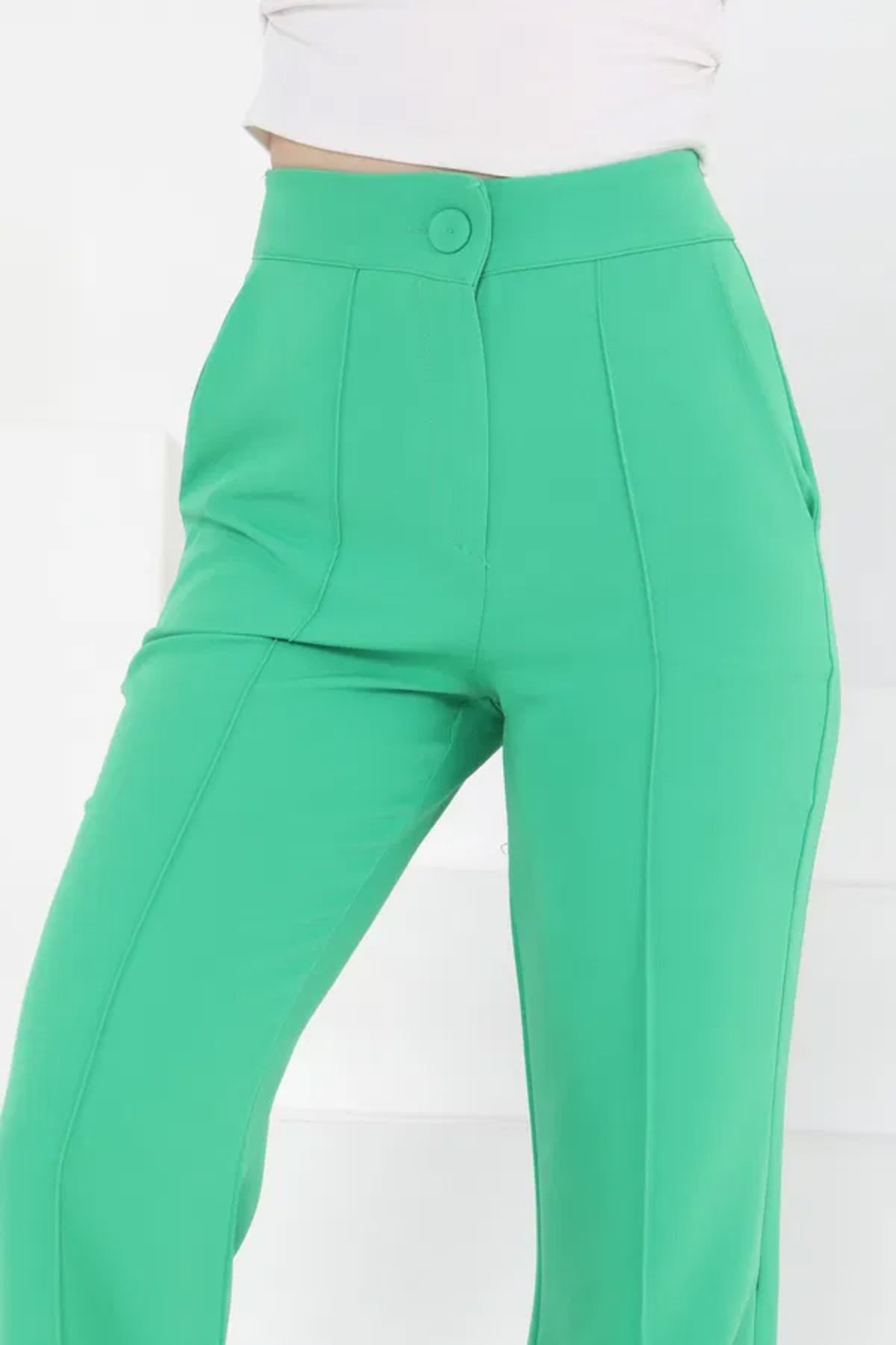 Butik Çımalı Kumaş Pantolon