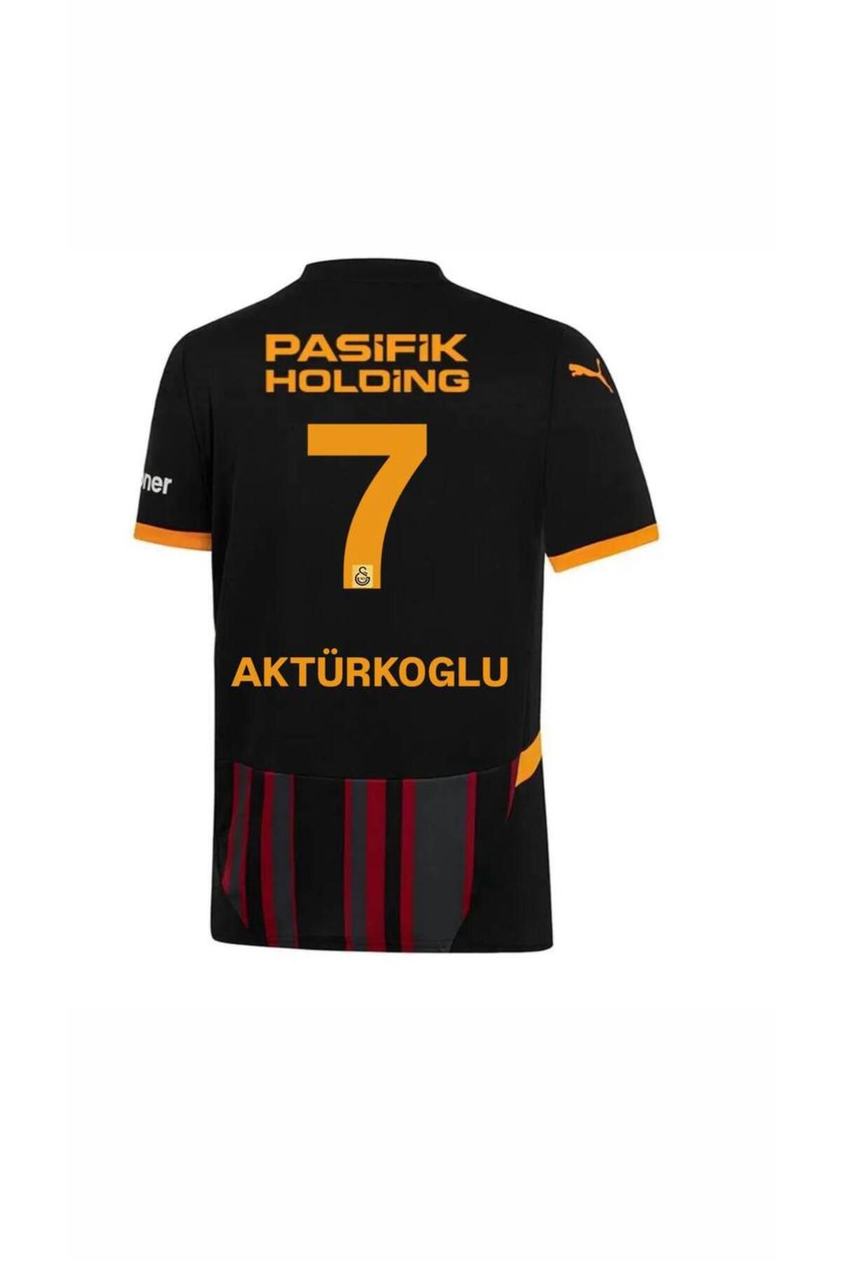 Alaturka Mix 5 Yıldızlı galatasaray/2025 Kerem Aktürkoğlu Alternatif Siyah Yetişkin forması