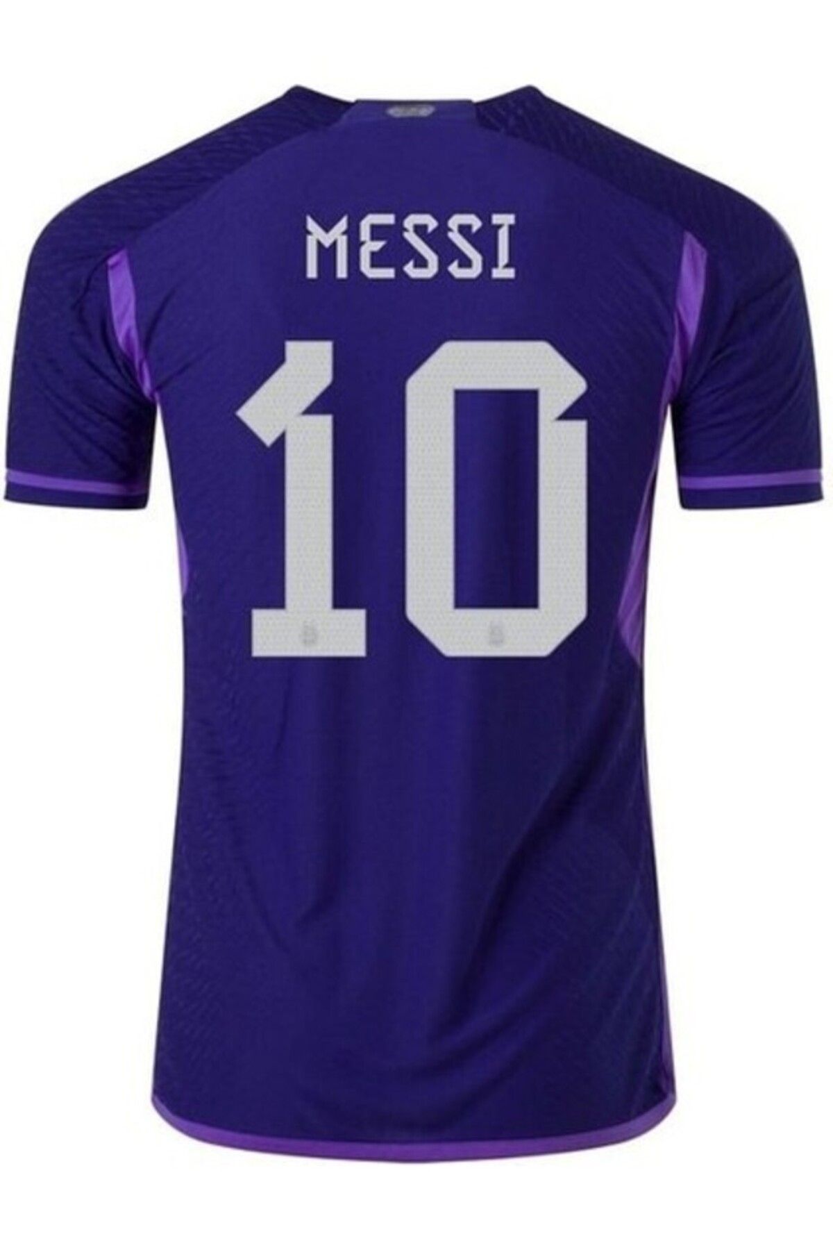 kombinezyum Arjantin Milli Takımı #10 Lionel Messi 2022 Dünya Kupası Forması
