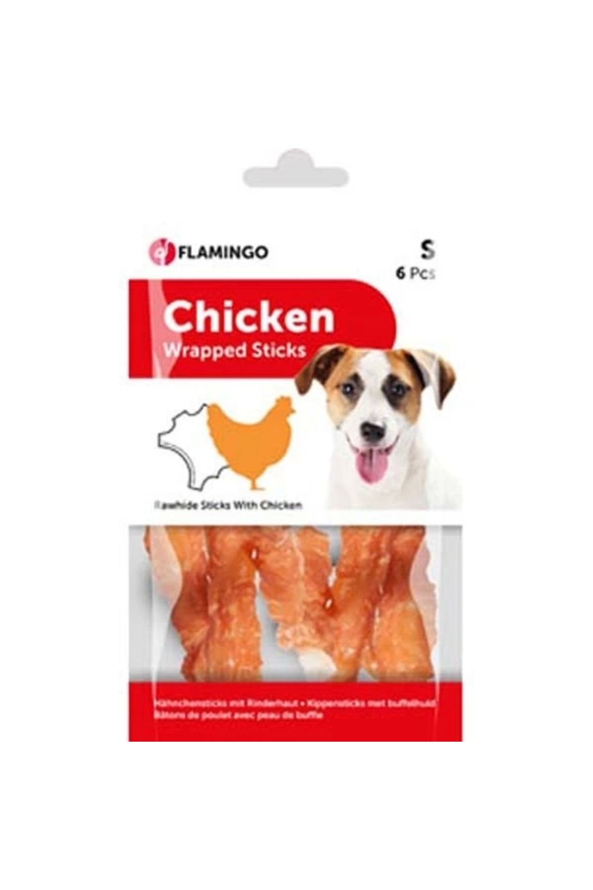 YNT İthalat Flamingo Tavuklu Köpek Ödül Çubuğu 12 Cm 70 Gr
