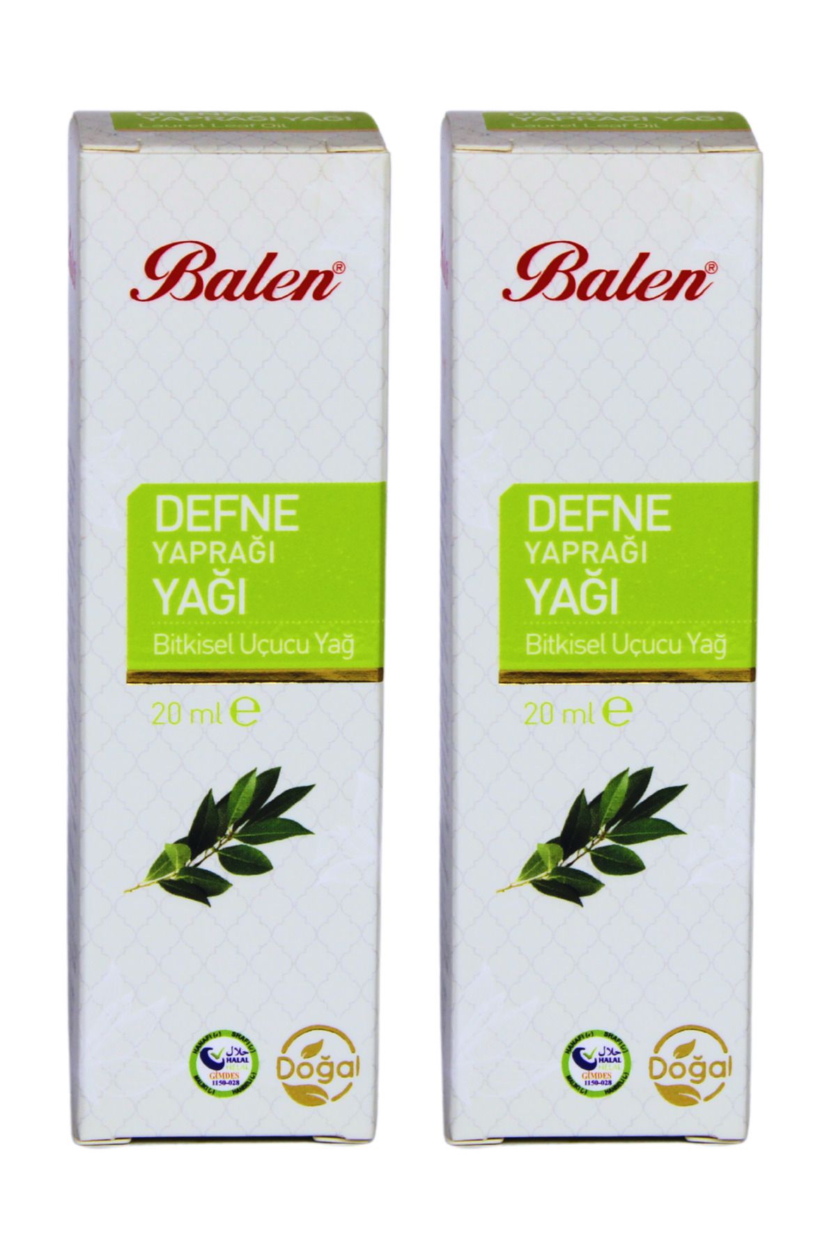 GÜLCE LOKMAN HEKİM AKTAR BALEN DEFNE YAPRAĞI YAĞI 2 X 20ML DİSTİLASYON