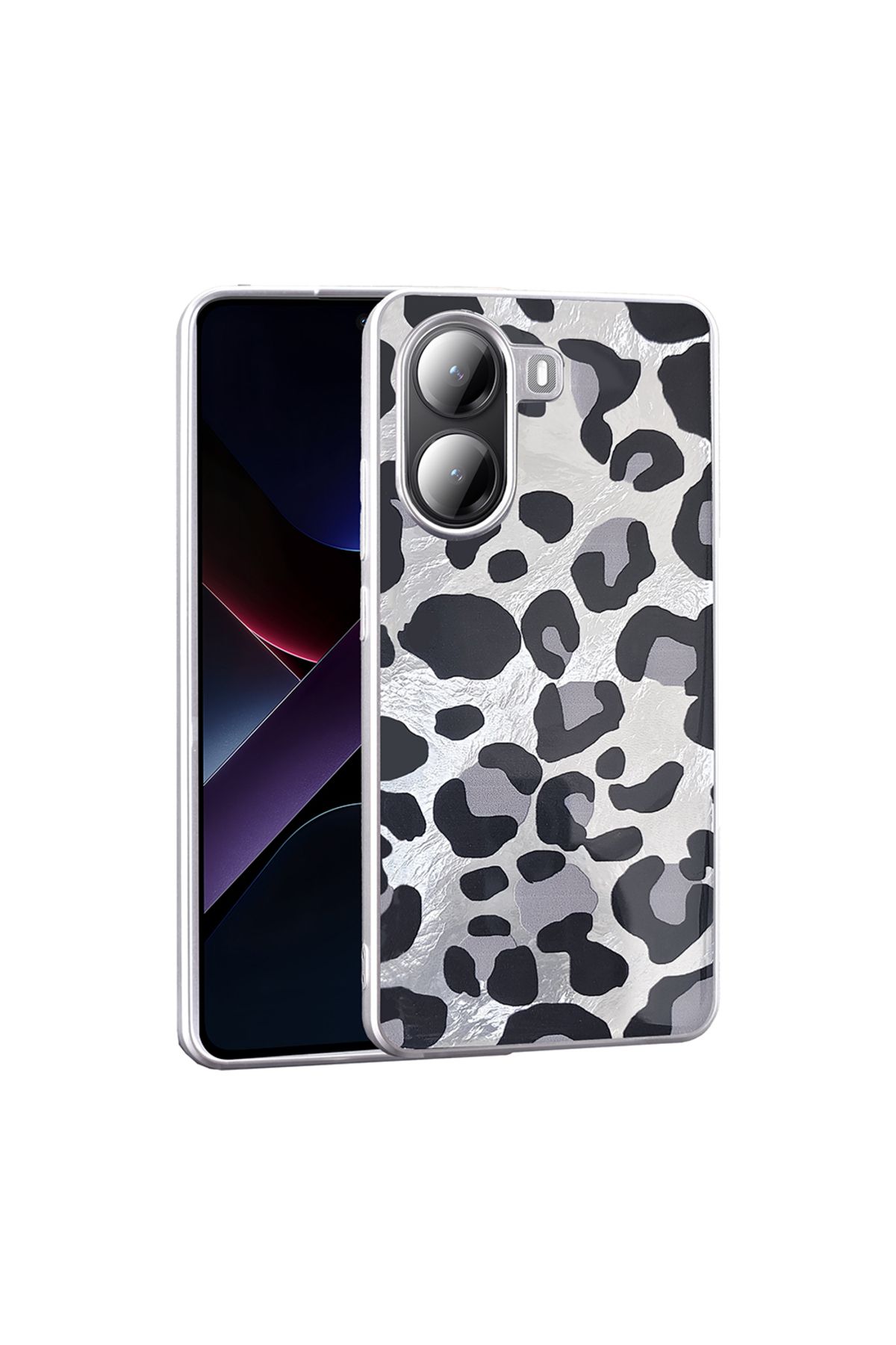 Başkenttekno Xiaomi Poco X7 Pro Kılıf Desenli Mep Kapak