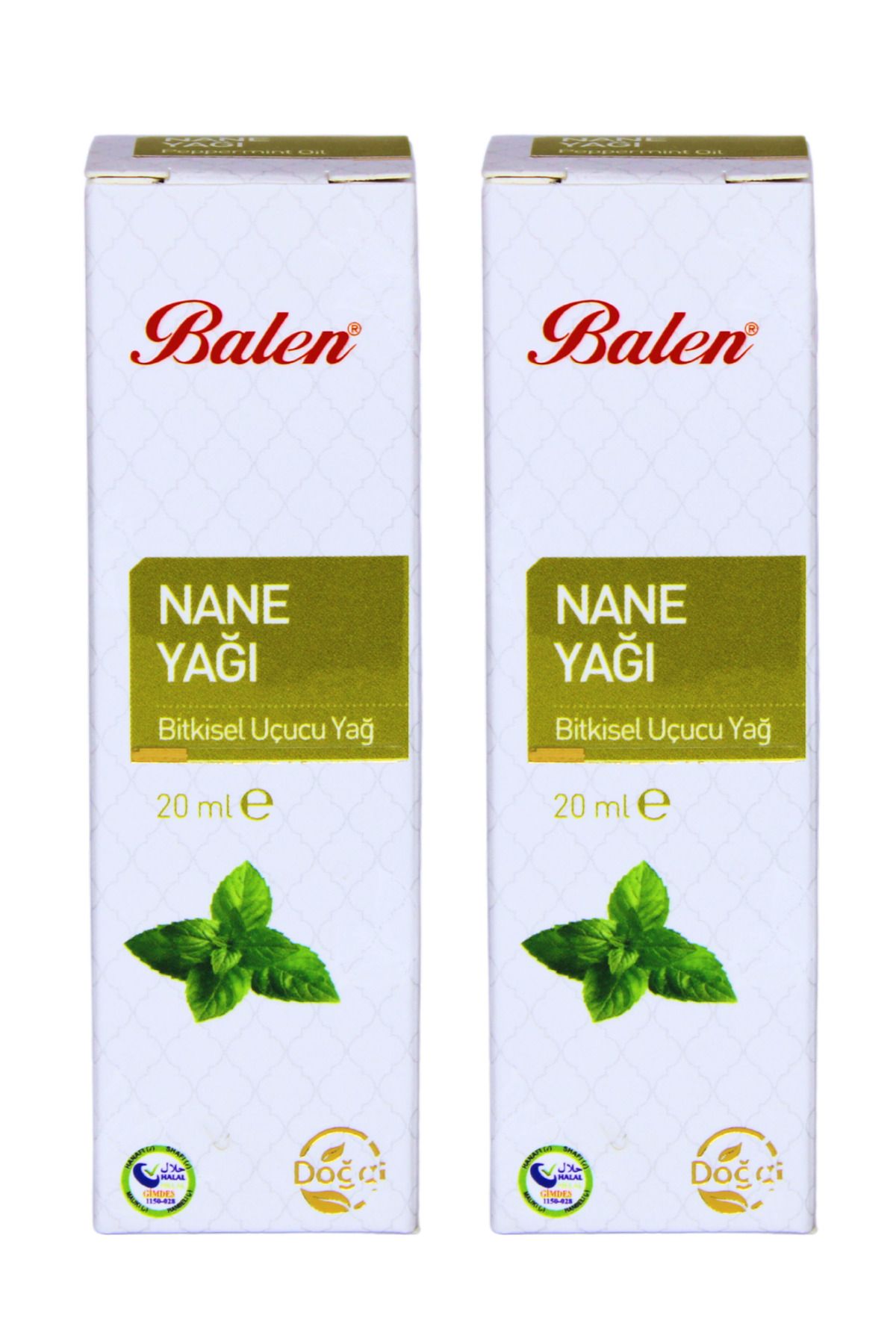 GÜLCE LOKMAN HEKİM AKTAR BALEN NANE YAĞI 2 X 20ML DİSTİLASYON