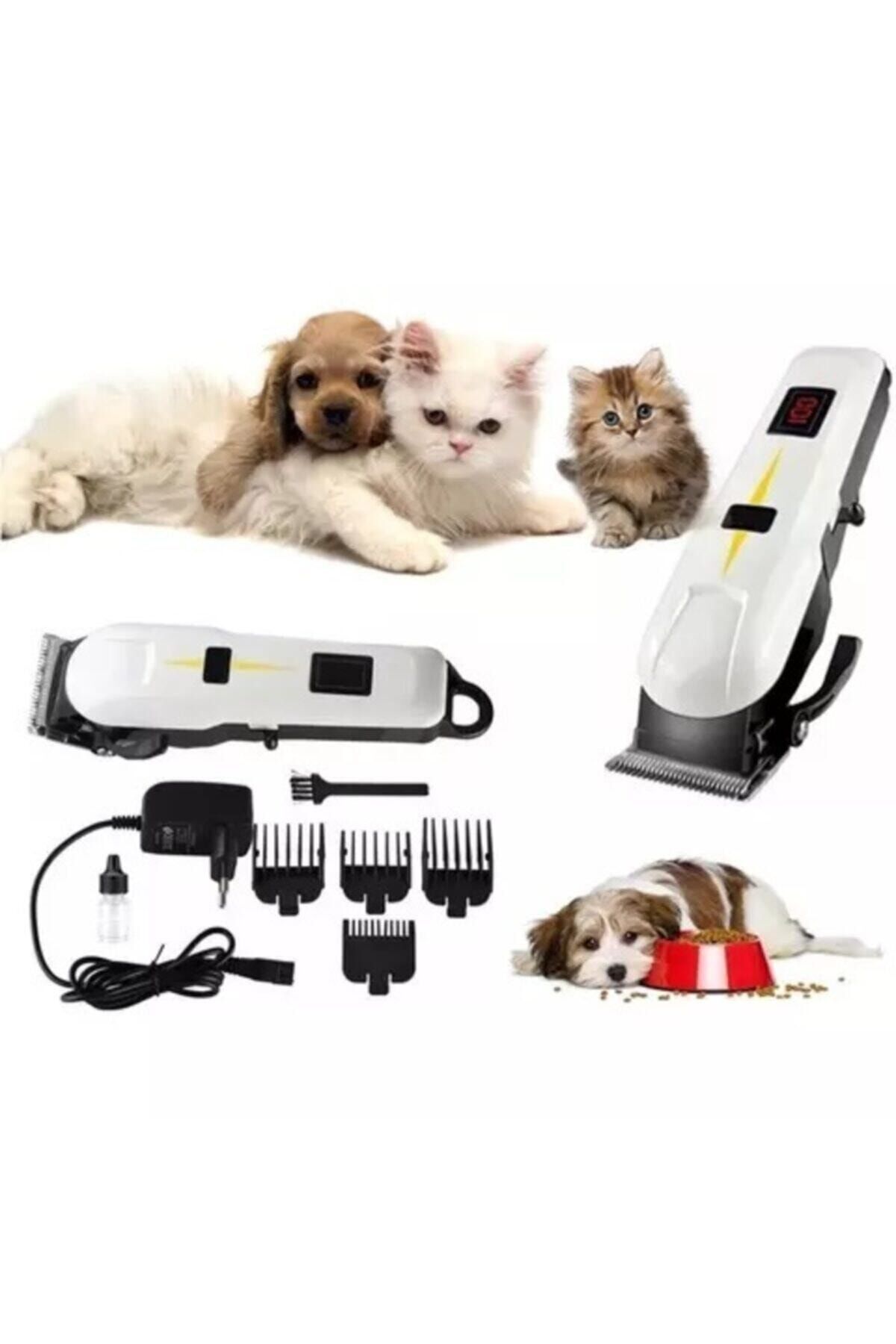 teknotrust Jgm-6167 Turbo Kedi Köpek Tıraş Seti Pet Evcil Hayvan Tüy Kesme Tıraş Makinesi