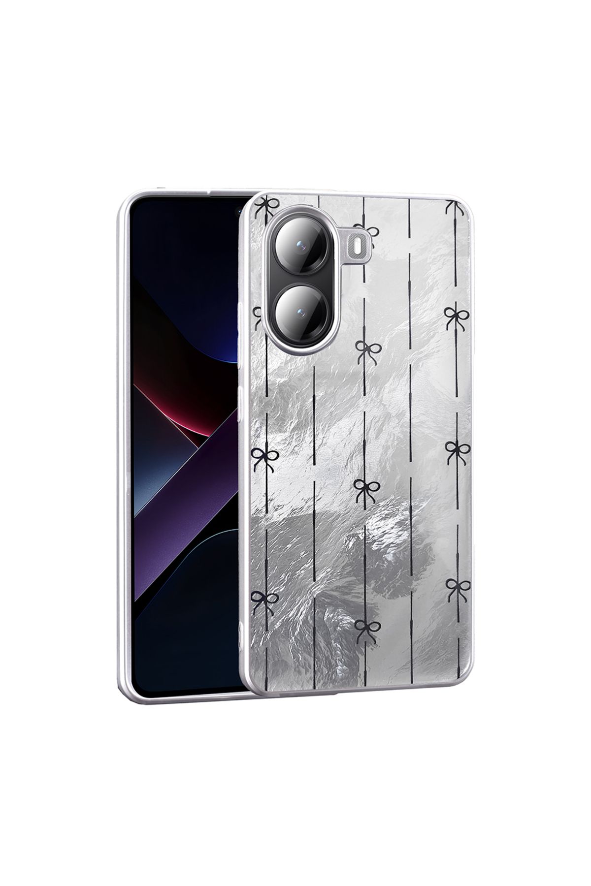 Başkenttekno Xiaomi Poco X7 Pro Kılıf Desenli Mep Kapak