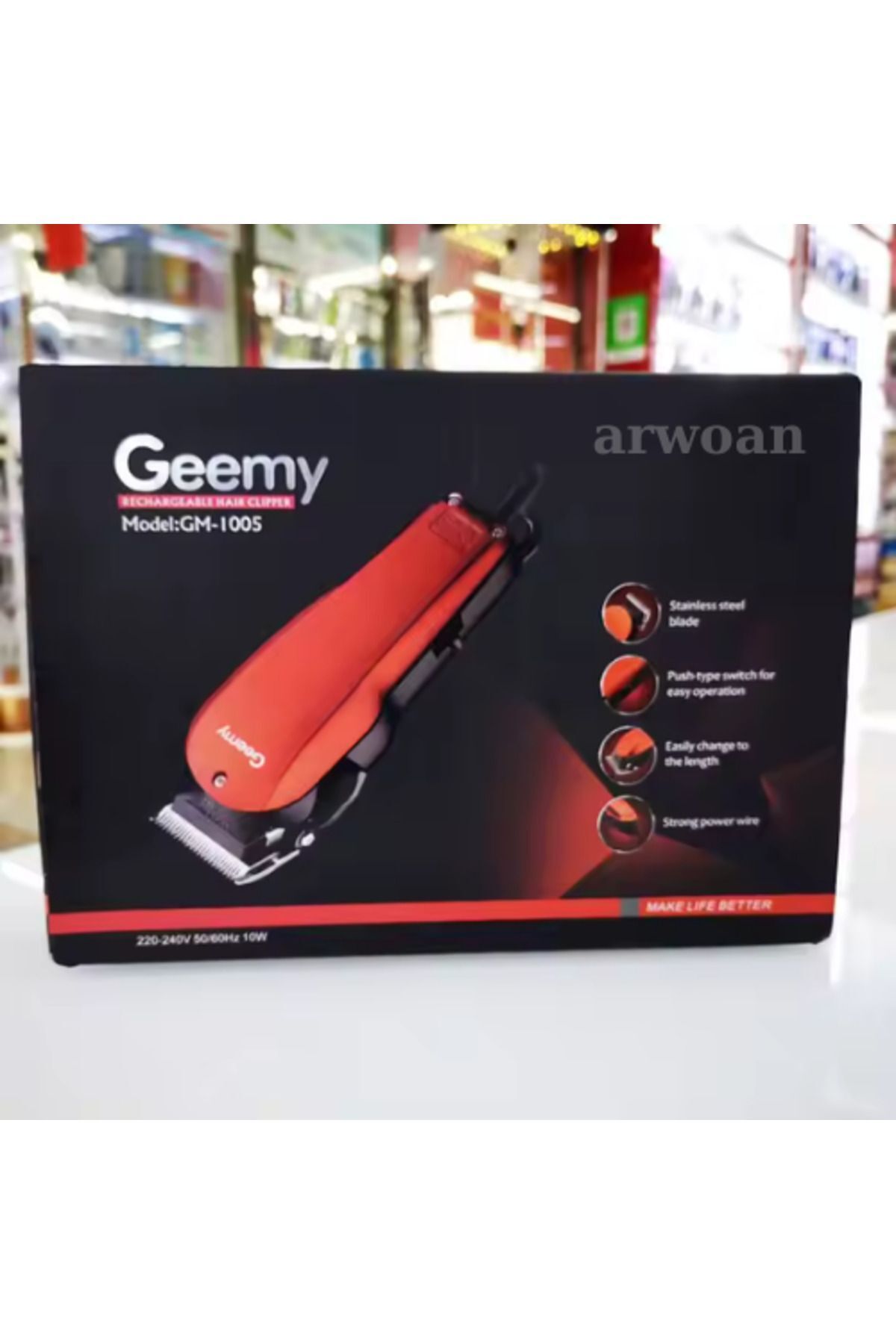 teknotrust gm1005 elektrikli traş makinesi