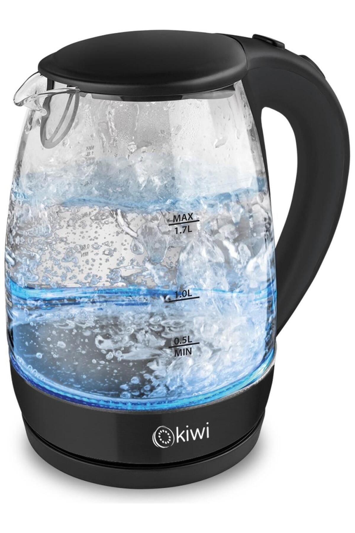 Altabi Su Isıtıcı Kettle Ki wi Cam Su Isıtıcı
