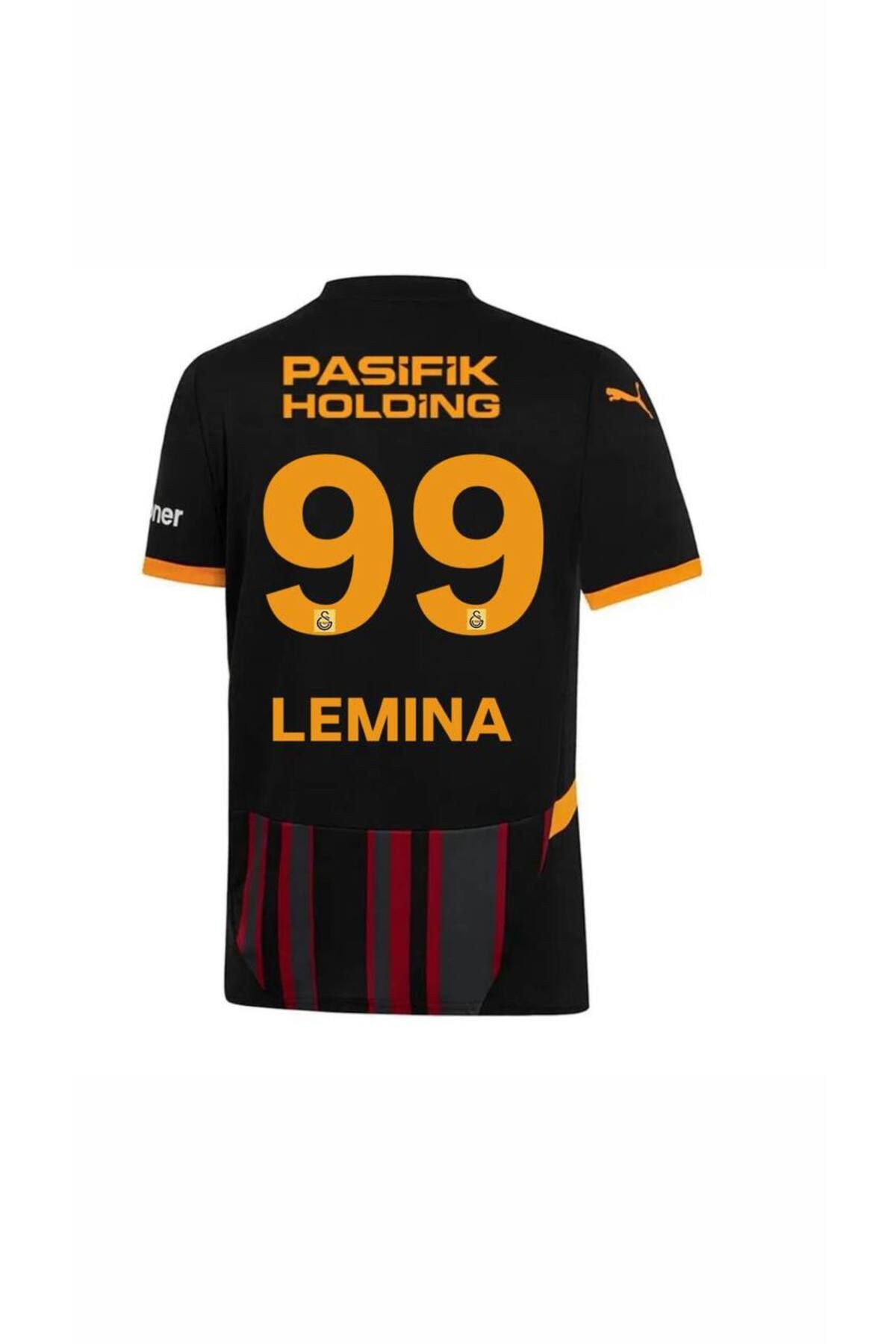 Alaturka Mix 5 Yıldızlı galatasaray/2025 Mario Lemina Alternatif Siyah Yetişkin forması