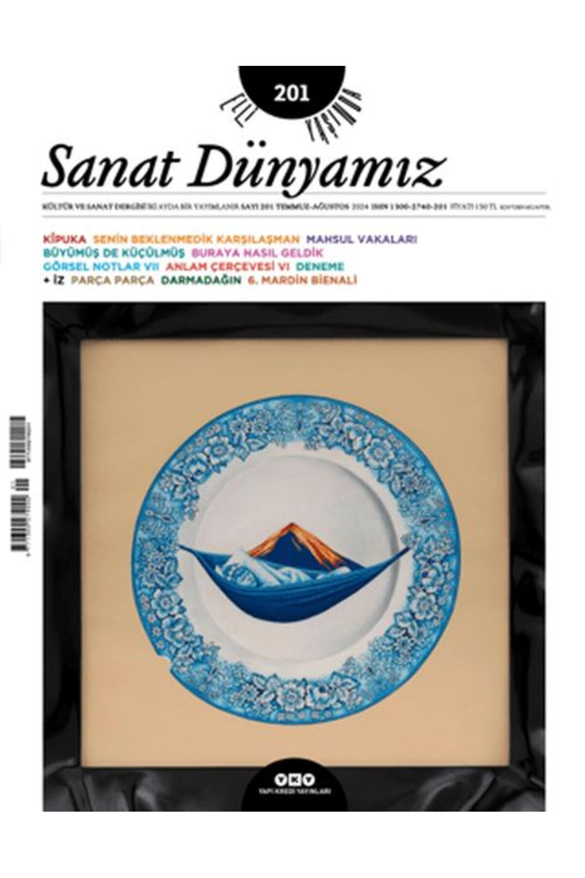 Destek Yayınları Sanat Dünyamız 201 / Temmuz - Ağustos 2024