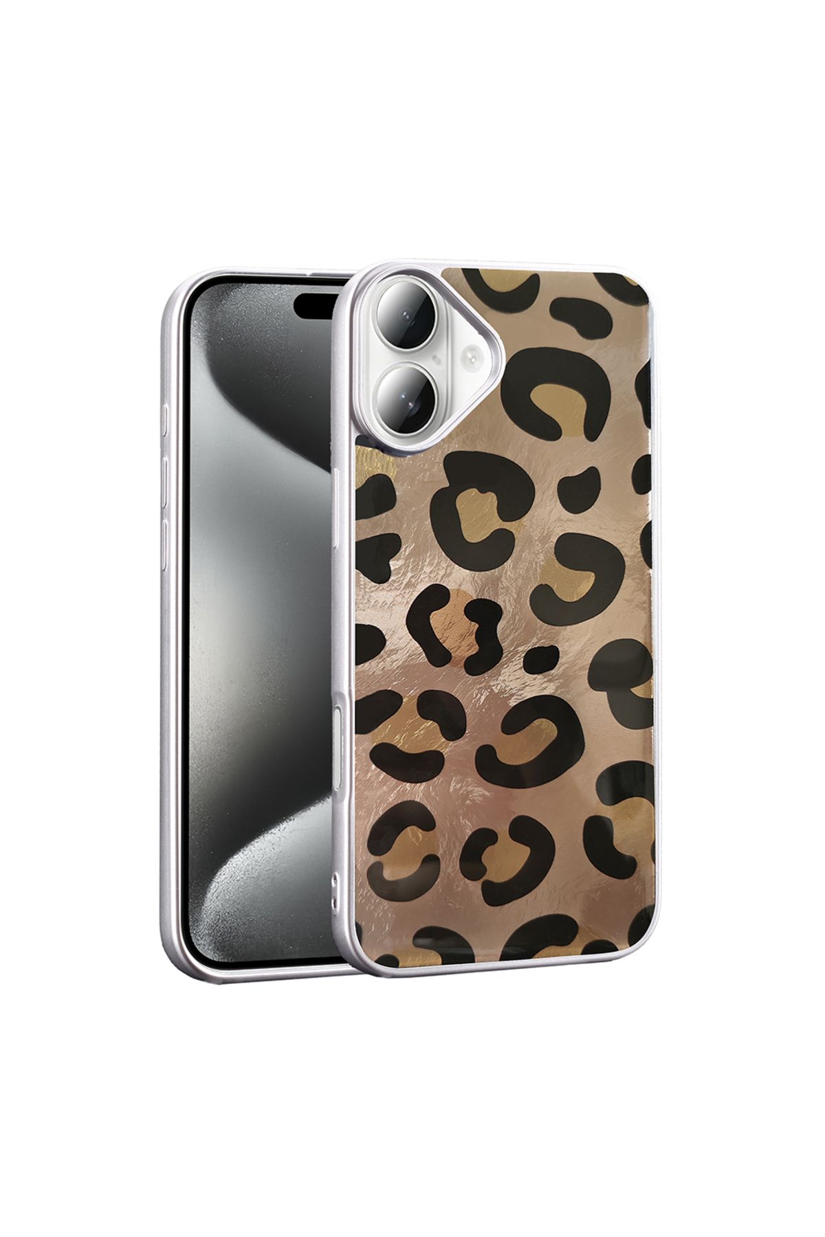 Başkenttekno iPhone 16 Plus Kılıf Desenli Mep Kapak