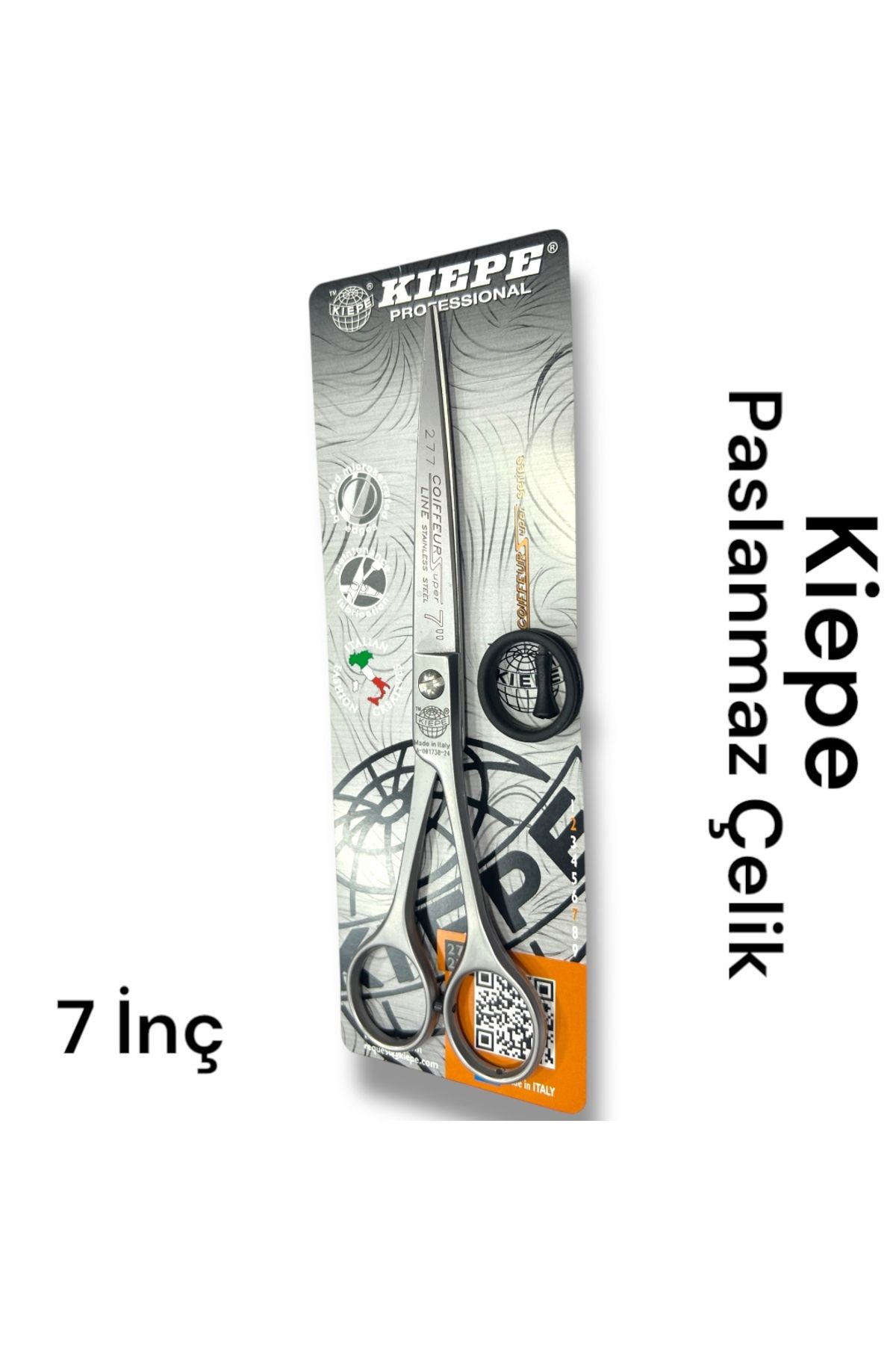 Kiepe 7 İnç Paslanmaz Çelik Saç Kesme Makası