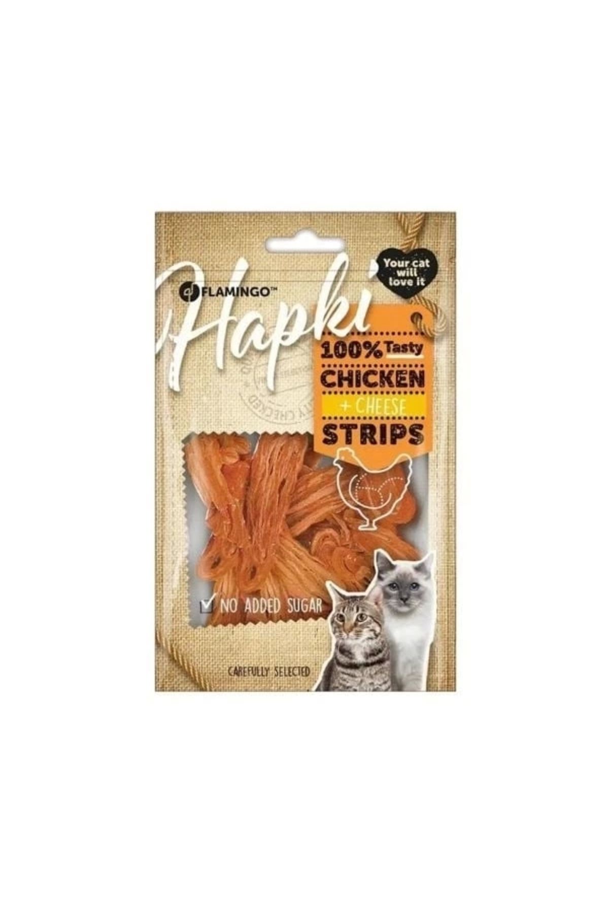 YNT İthalat Flamingo Hapki Tavuklu ve Peynirli Kedi Ödülü 85Gr