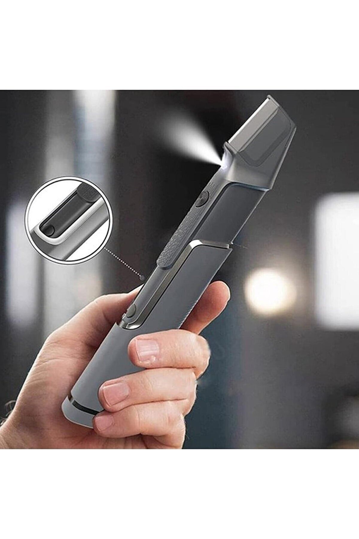 teknotrust Saç Sakal Ense Vücut Lazer Epilasyon Öncesi Pratik Tüy Alma Bay Tıraş Makinesi Ip-8808